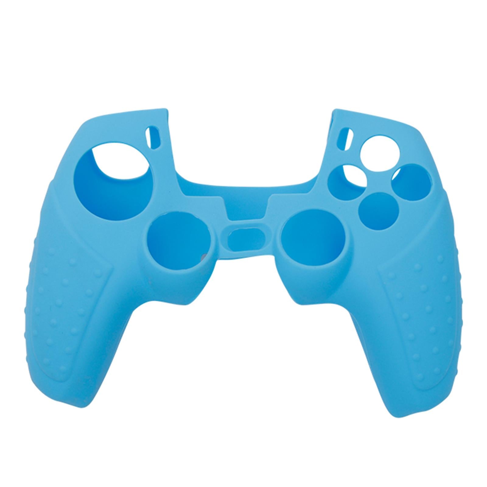 Non-slip Silicone Protective Case Cover for PS5 Controller Blue