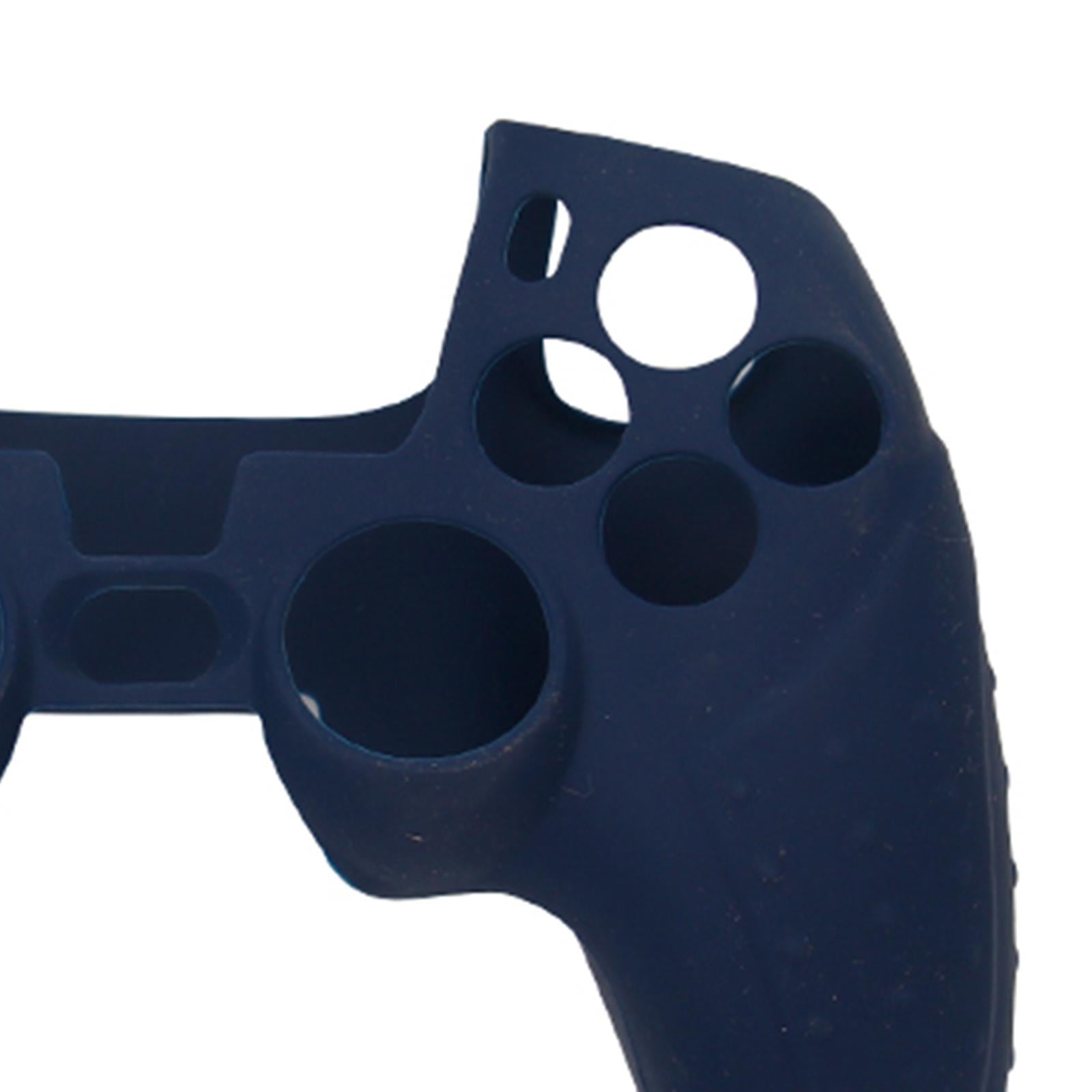 Non-slip Silicone Protective Case Cover for PS5 Controller Dark Blue