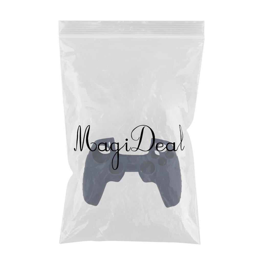 Non-slip Silicone Protective Case Cover for PS5 Controller Dark Blue