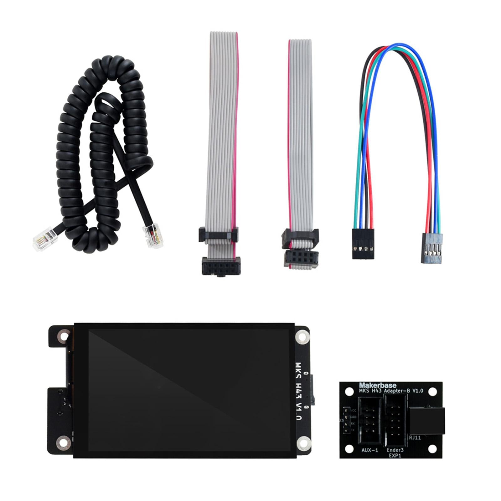 MKS H43 IPS Screen Touch Screen Smart Display 3D Printer Part Adapter B