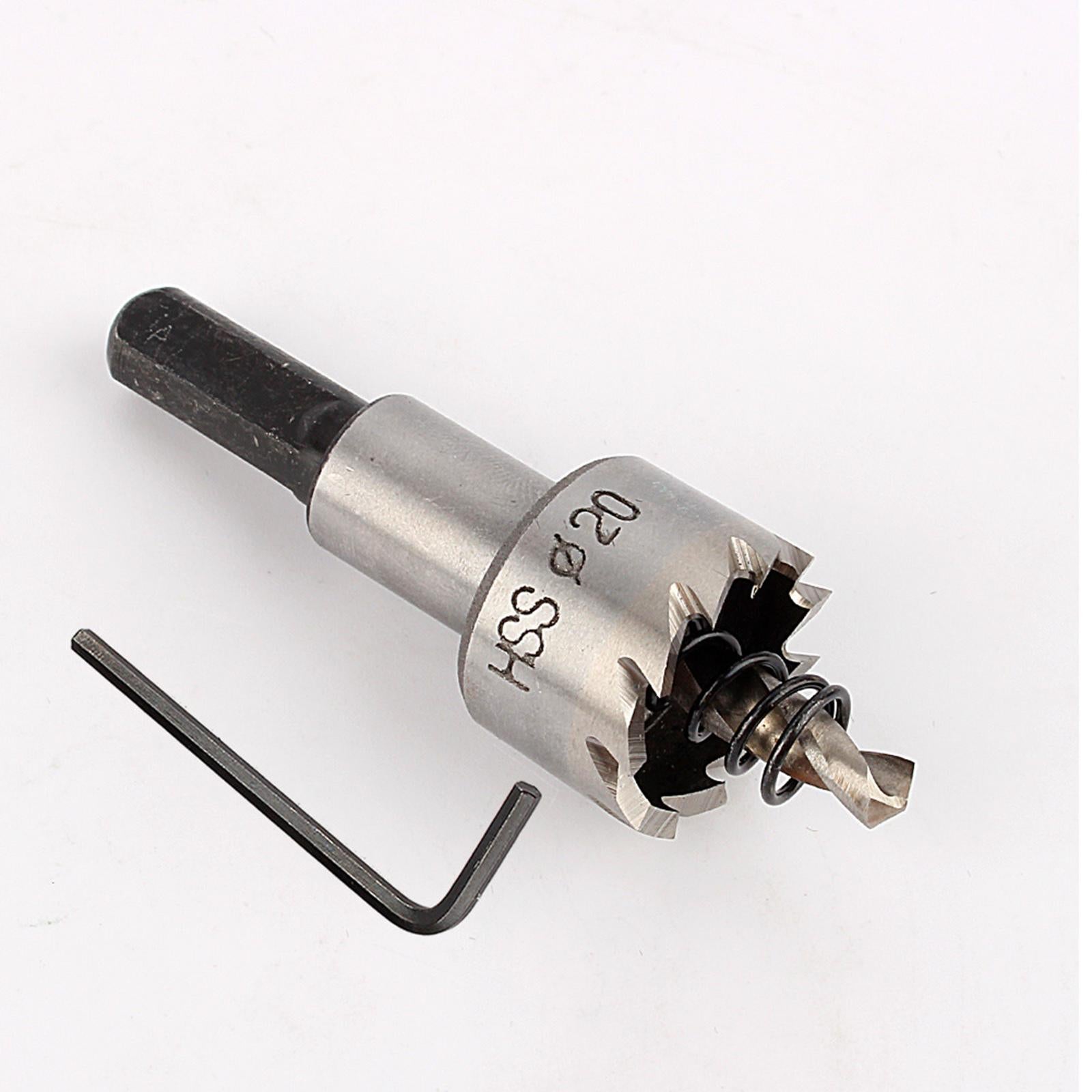 HSS Drill Bit Set Hole Saw Cutting Kit for Metal Plastic Hole Drilling 13PCS
