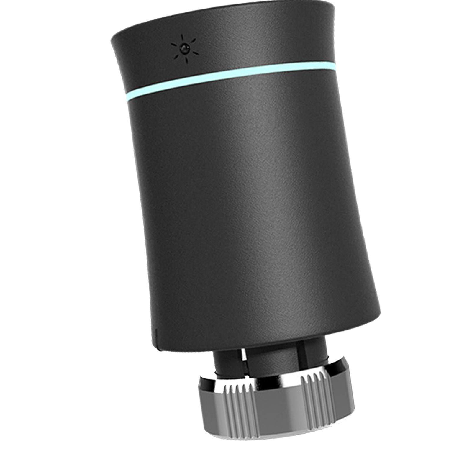 Smart Radiator Actuator for Tuya Zigbee APP Control Heat Dissipation Black