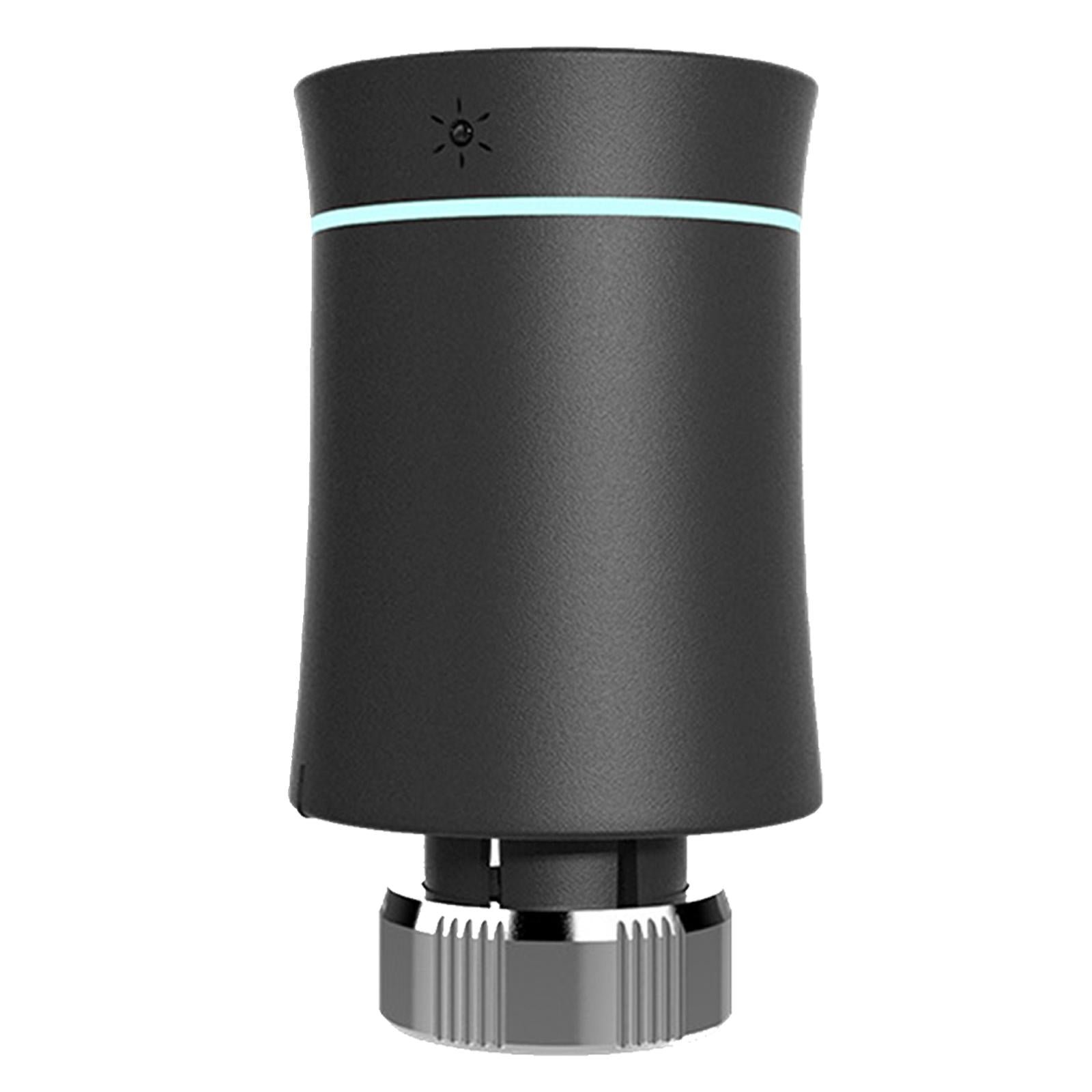 Smart Radiator Actuator for Tuya Zigbee APP Control Heat Dissipation Black