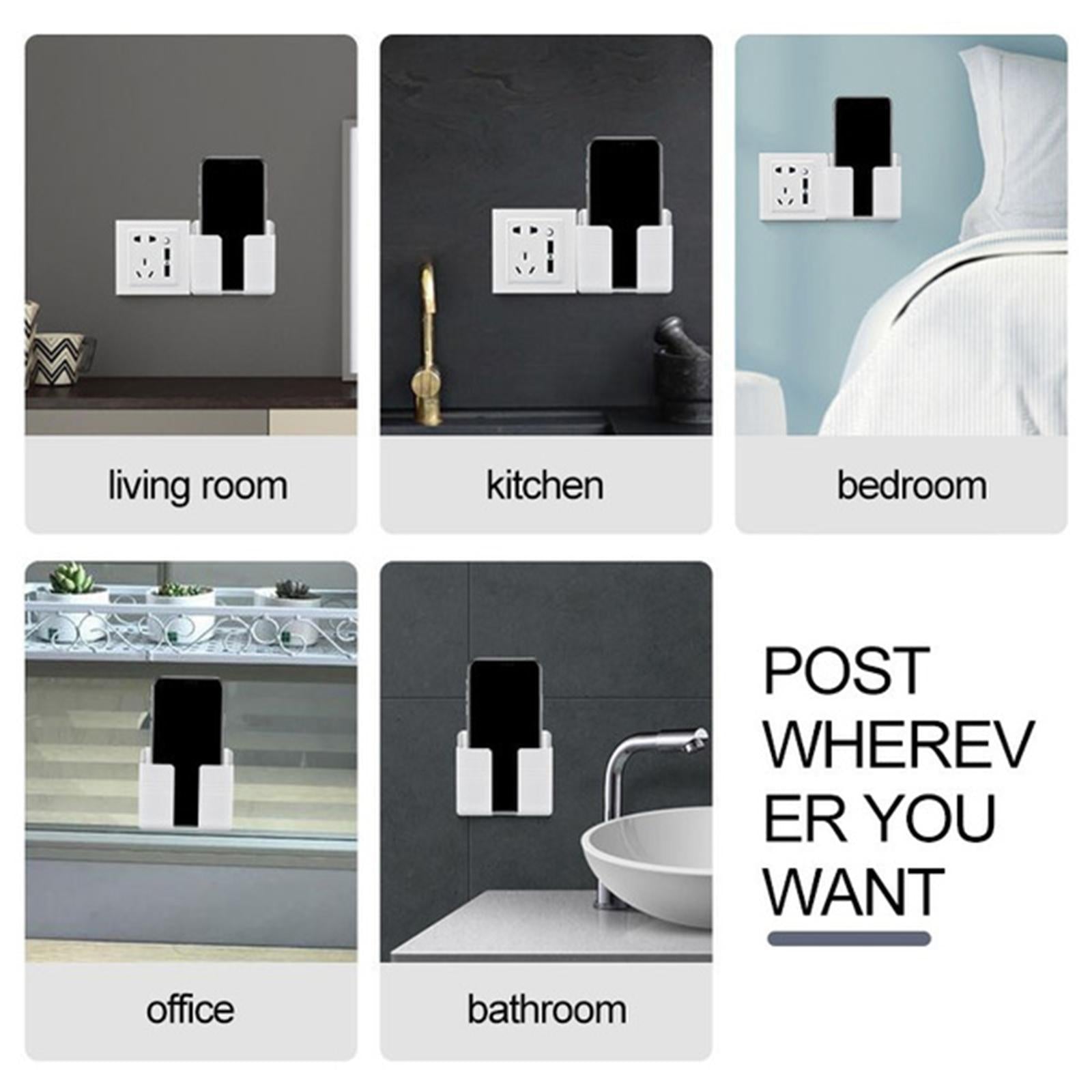 Multifunction Wall-Mounted Storage Box Organizer Case for Phone Bathroom
