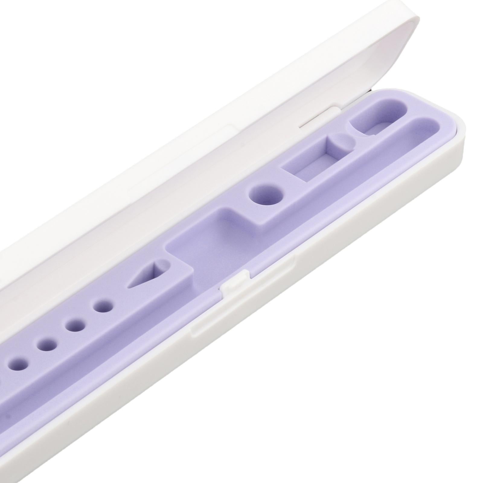 Pencil Holder Mini Case Box for Apple Pencil 1ST / 2ND Gen for iPad 9.7 2018 Purple