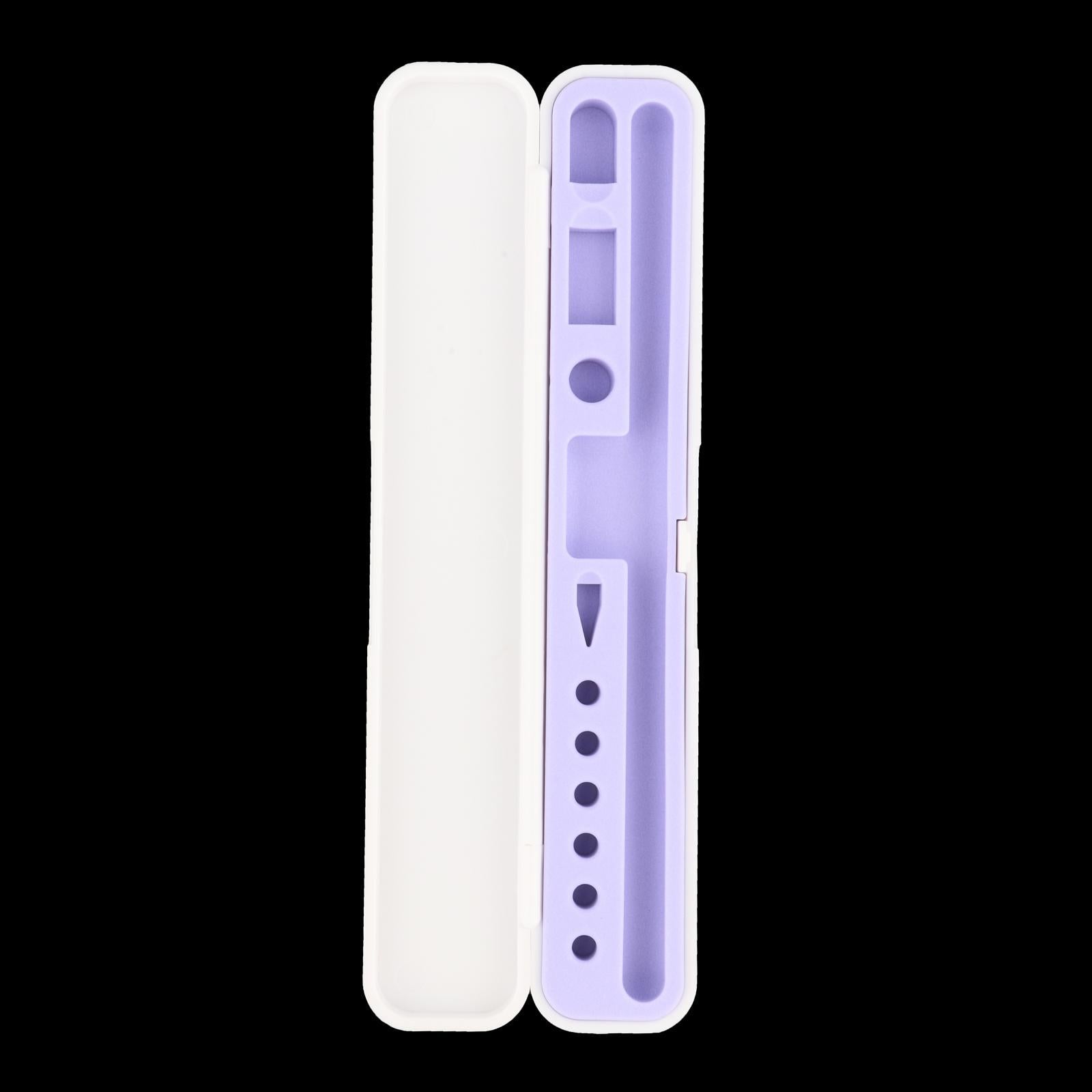 Pencil Holder Mini Case Box for Apple Pencil 1ST / 2ND Gen for iPad 9.7 2018 Purple