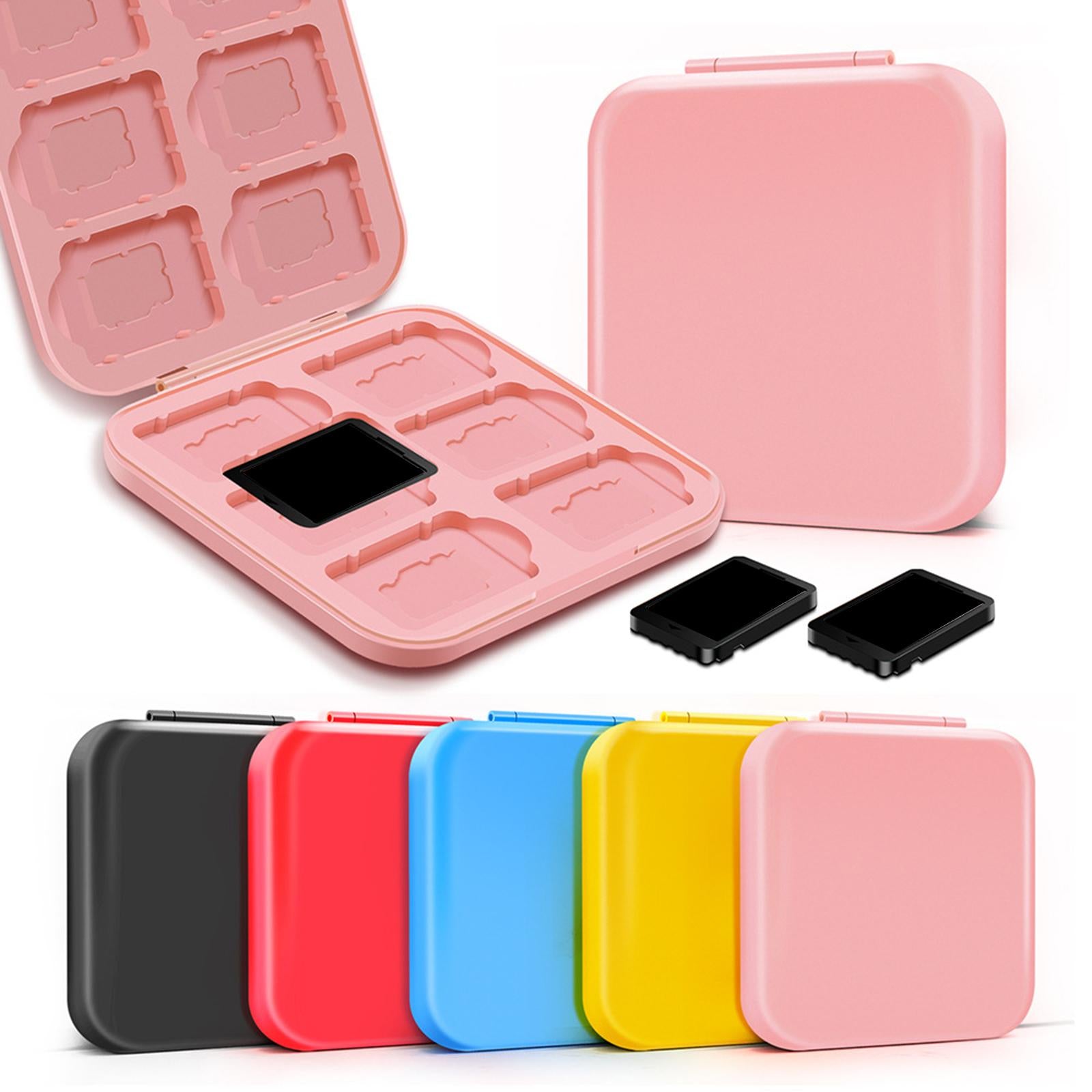 12 In 1 Game Card Case Storage Cartridge for Nintend Switch Pink