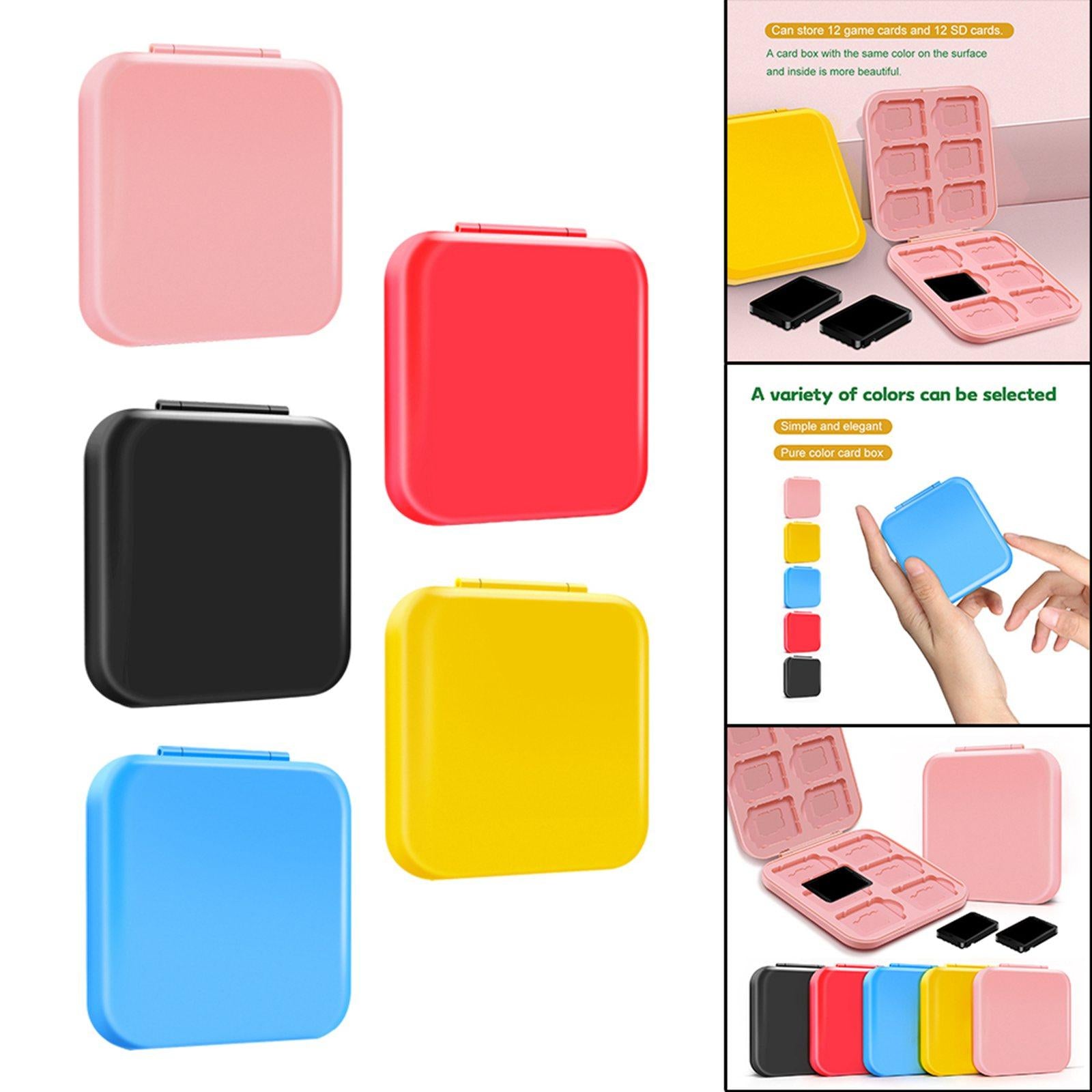 12 In 1 Game Card Case Storage Cartridge for Nintend Switch Pink
