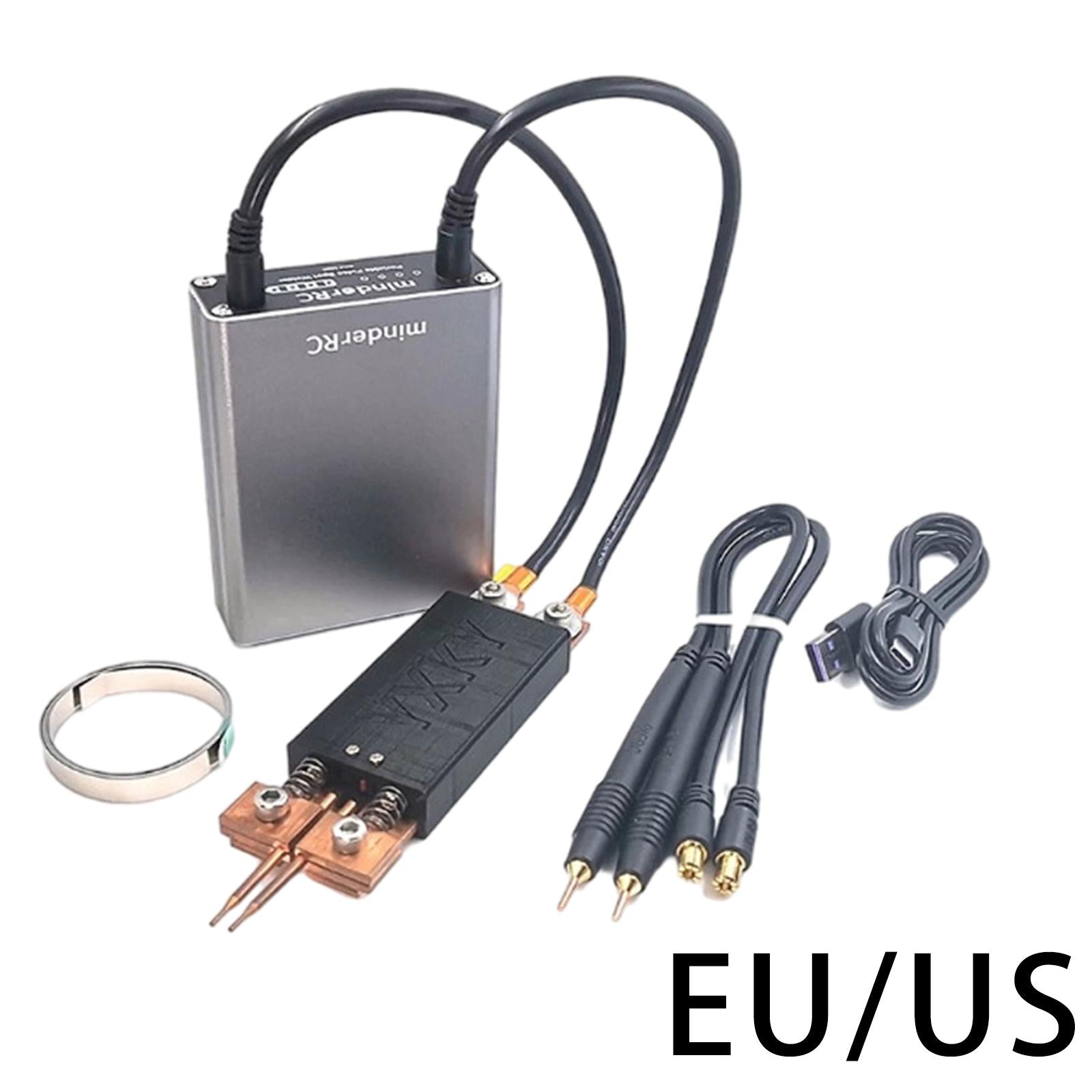 Spot Welder with Quick Release Pen Nickel Plate Adjustable Rechargeable