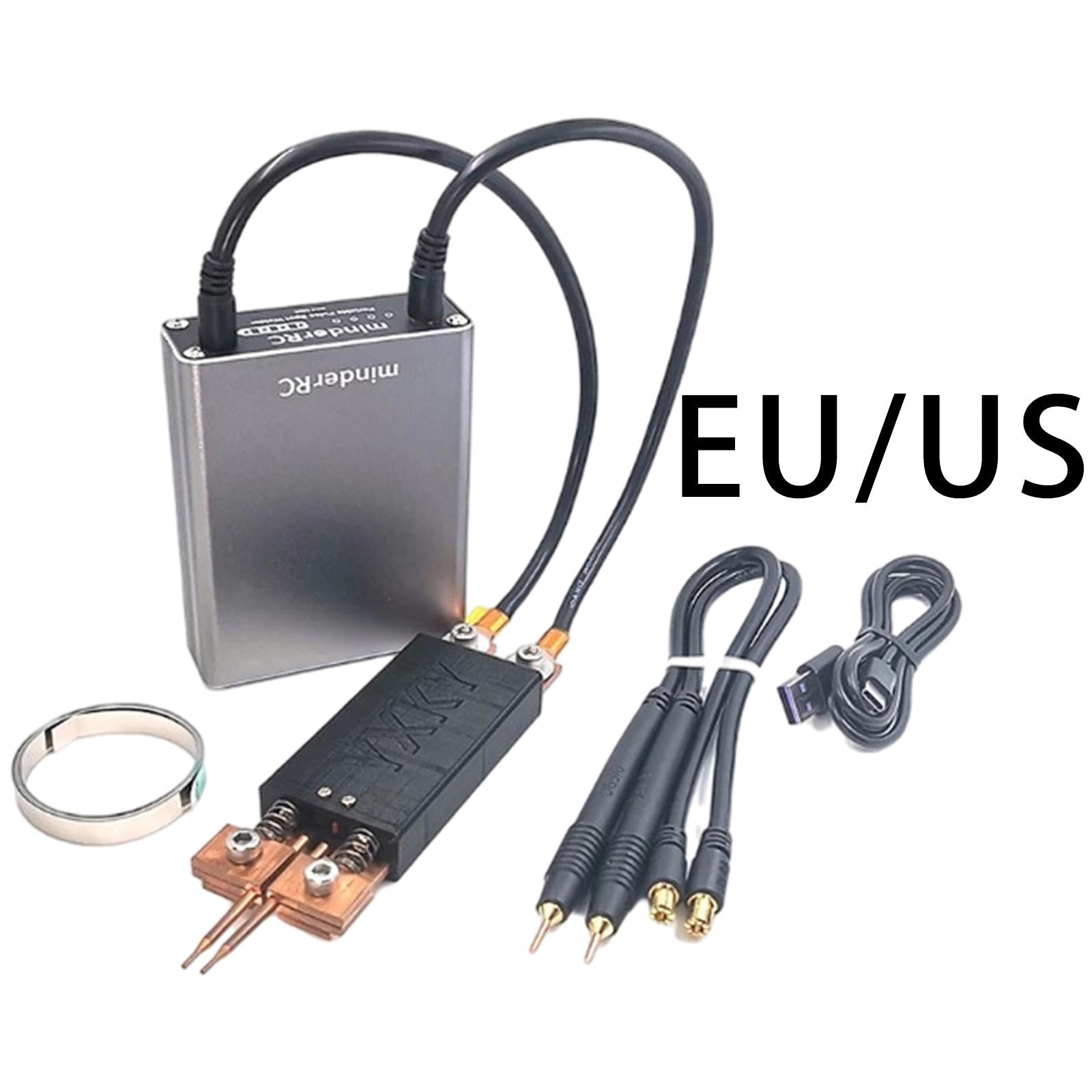 Spot Welder with Quick Release Pen Nickel Plate Adjustable Rechargeable