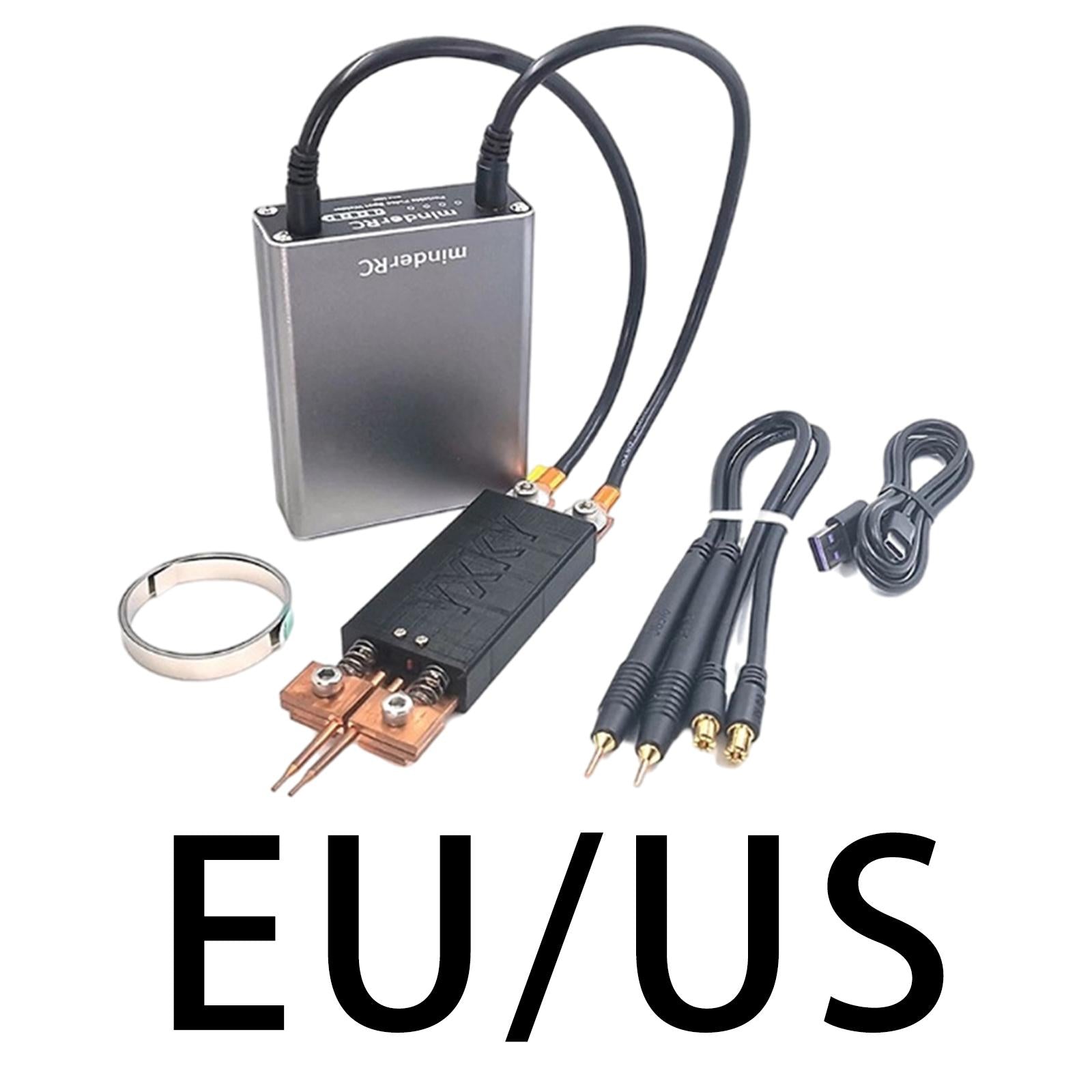 Spot Welder with Quick Release Pen Nickel Plate Adjustable Rechargeable