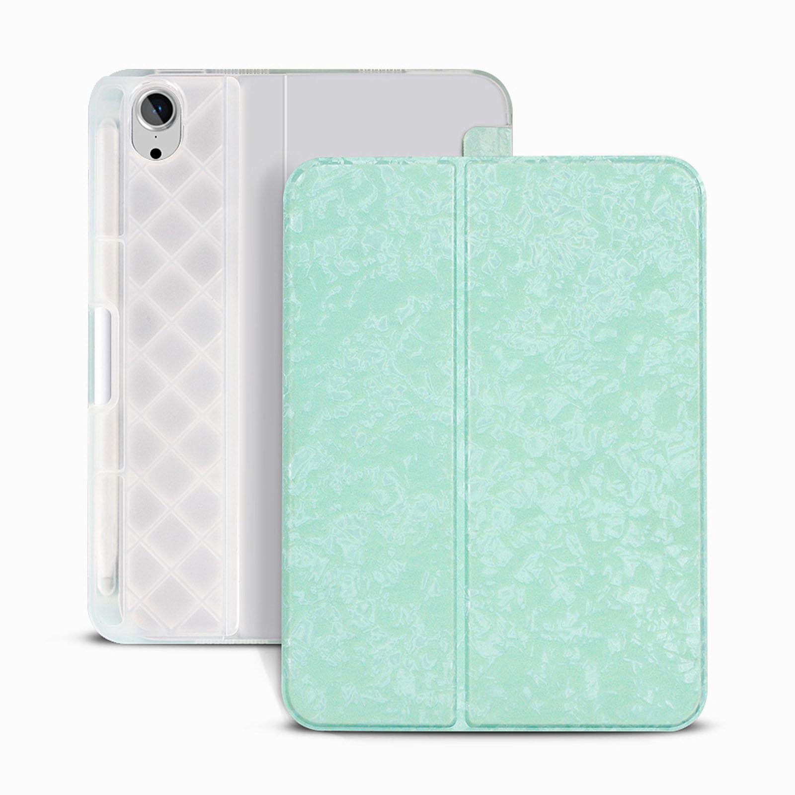 Smart Cover Pencil Holder for iPad Mini 6 Case 2021 Screen Protector Green