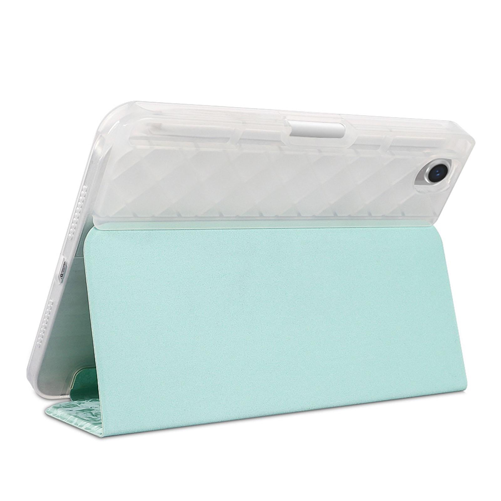 Smart Cover Pencil Holder for iPad Mini 6 Case 2021 Screen Protector Green