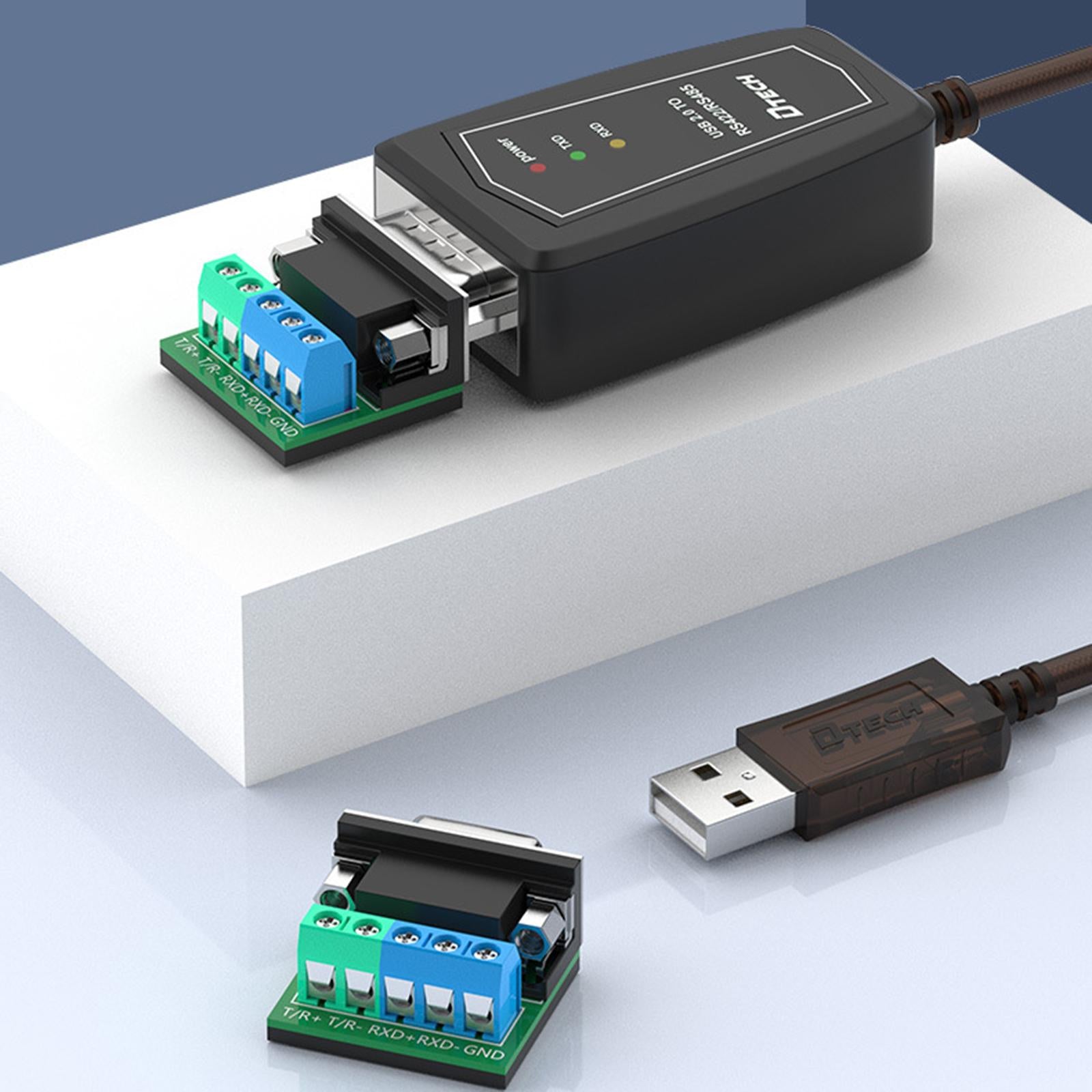 USB to RS422 or RS485 Serial Port Converter Adapters Cable 600W Anti-Surge Cable Length 1.5m