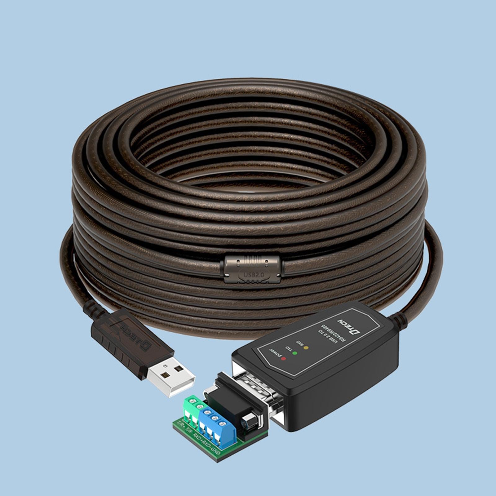 USB to RS422 or RS485 Serial Port Converter Adapters Cable 600W Anti-Surge Cable Length 1.5m