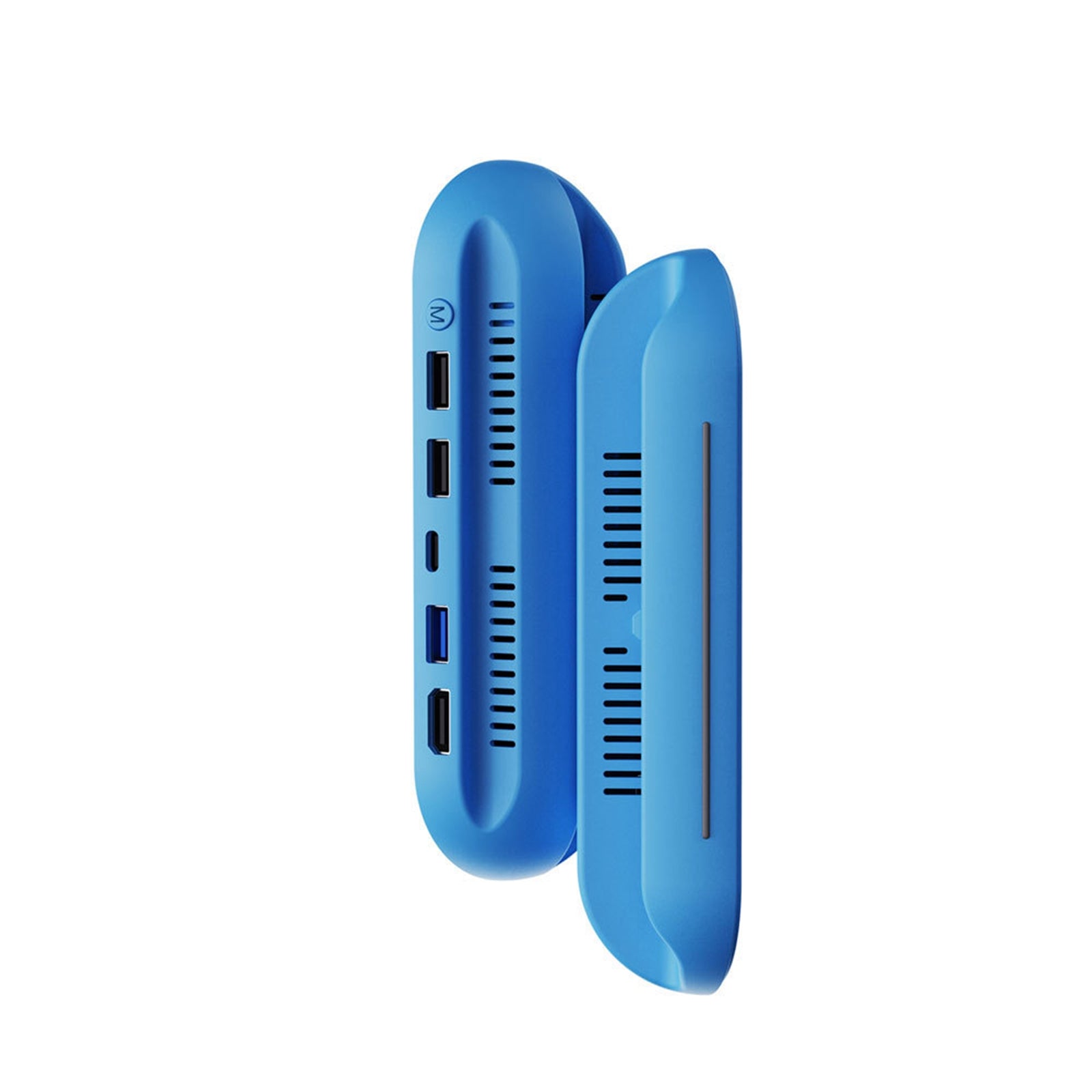 Portable Dock Station USB 3.0 2.0 Replacement for Nintendo Switch Host blue