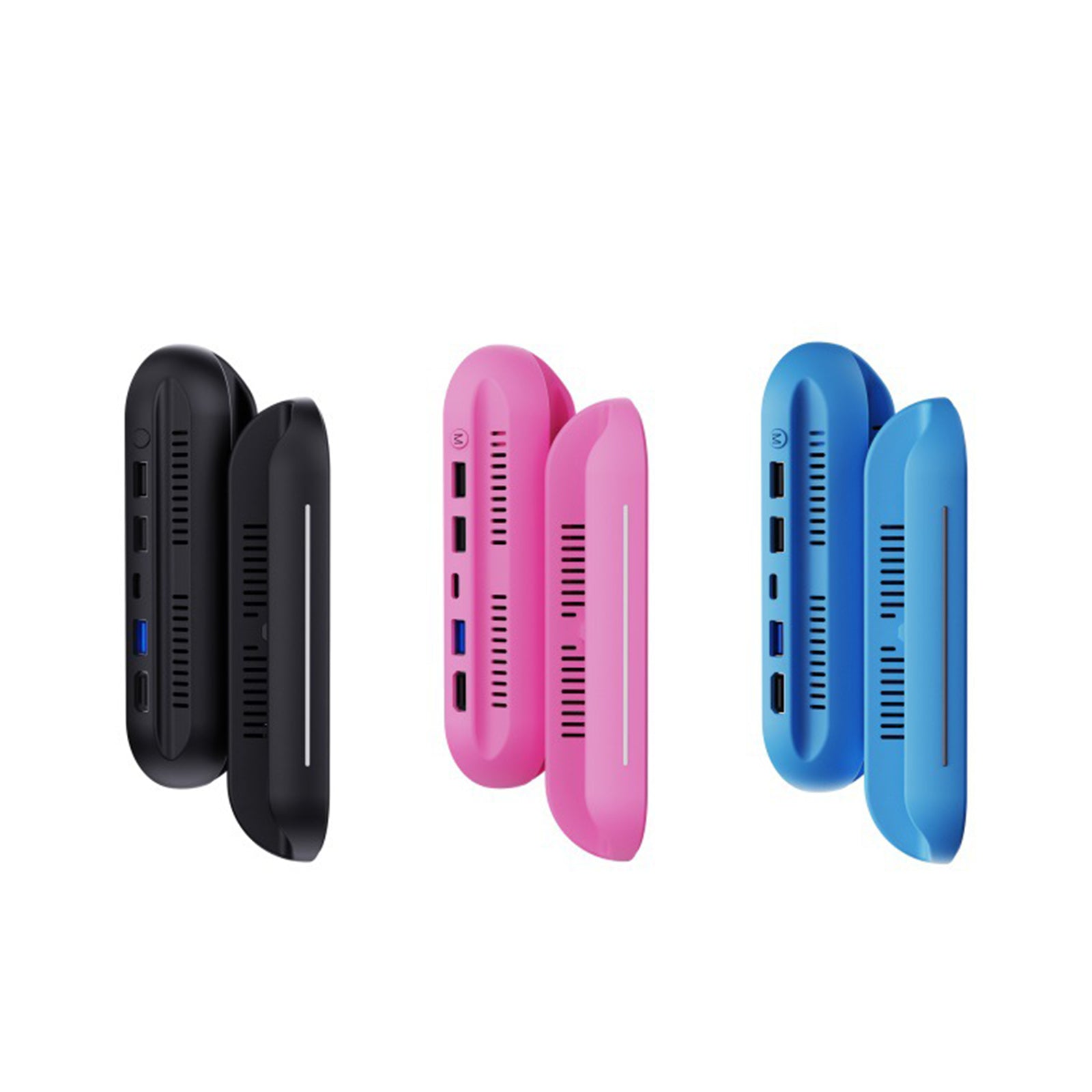 Portable Dock Station USB 3.0 2.0 Replacement for Nintendo Switch Host pink