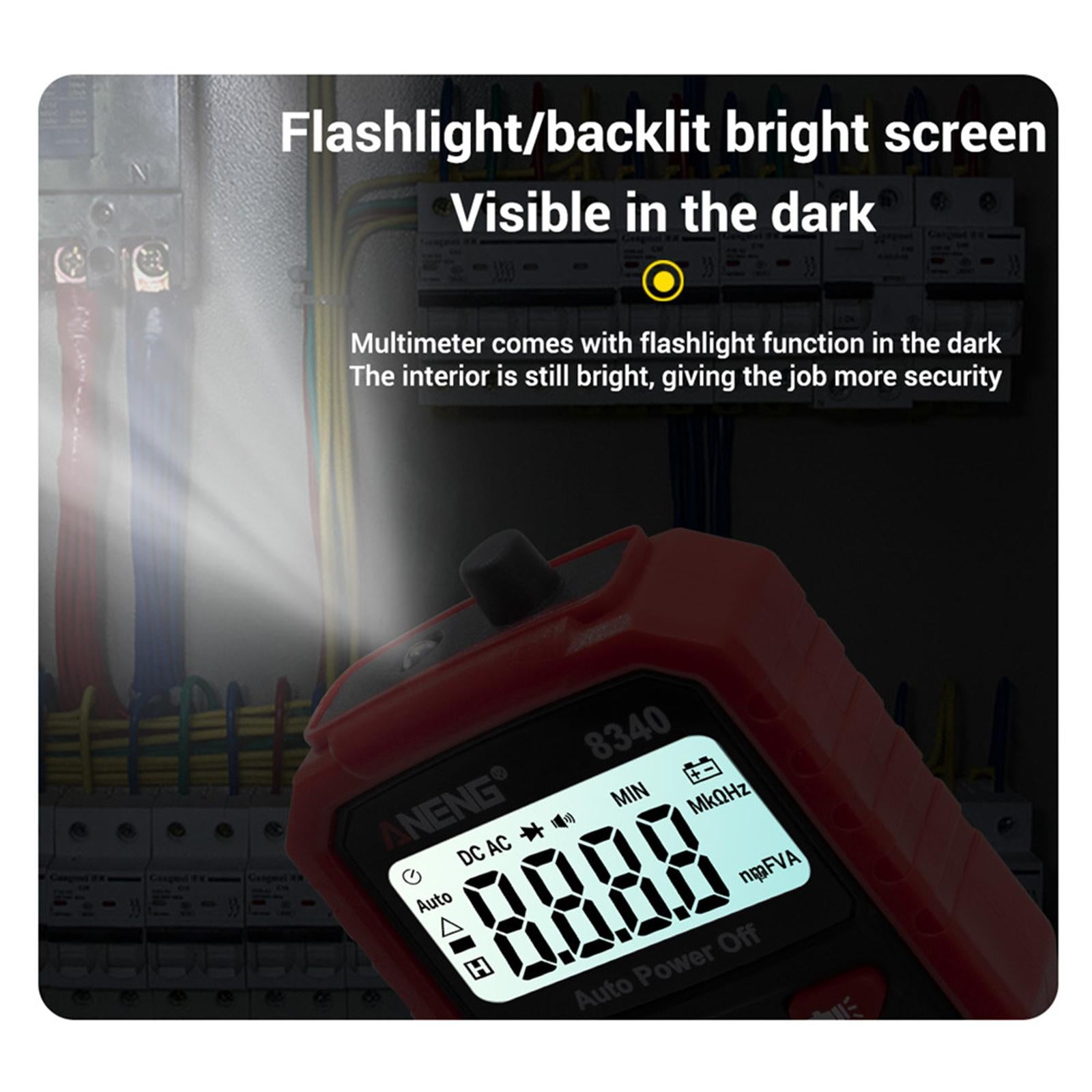 Digital Multimeter Intelligent Multimeter Voltmeter for Circuit Repair Home