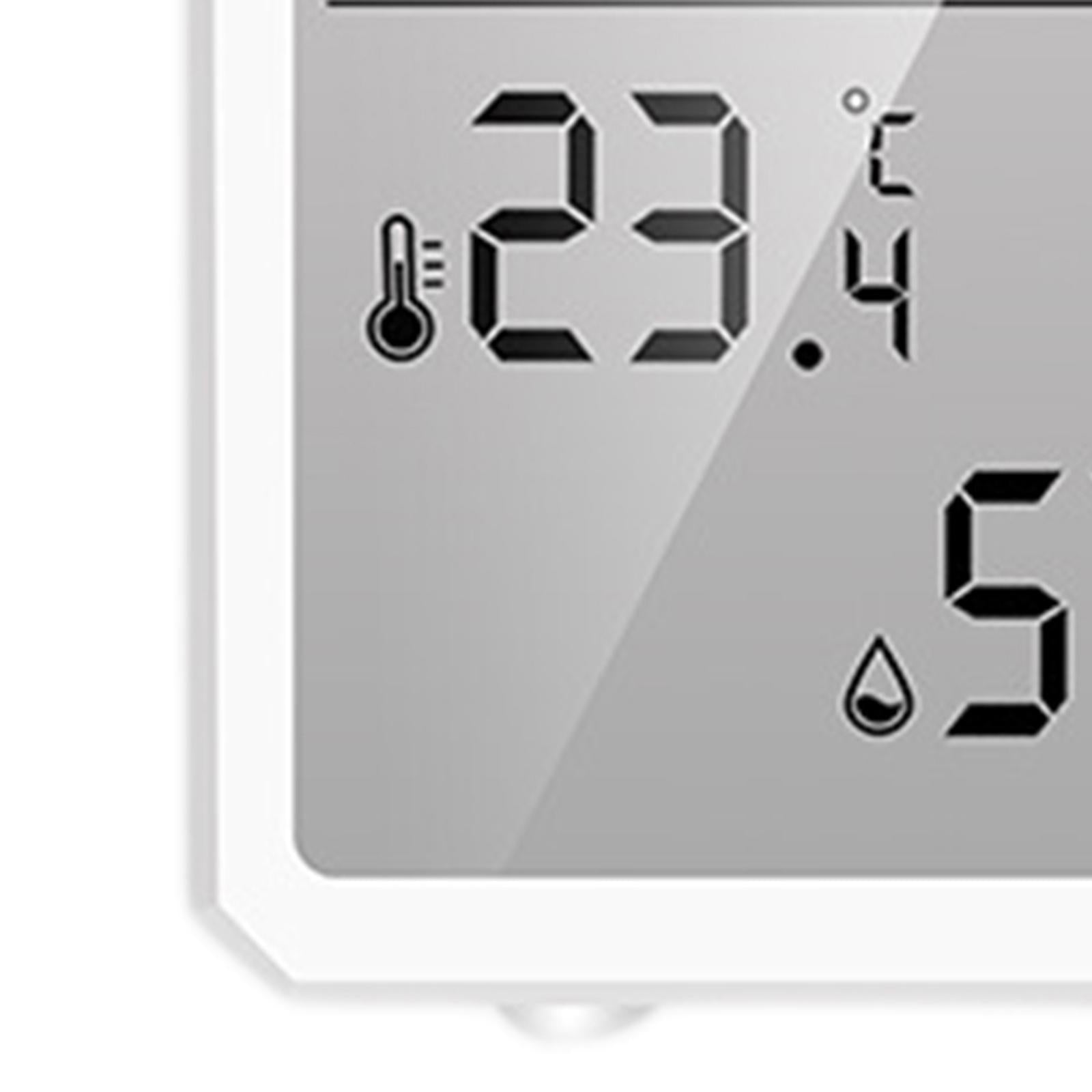 WiFi Temp and Humidity Meter Temperature Monitor for Tuya Home Office White