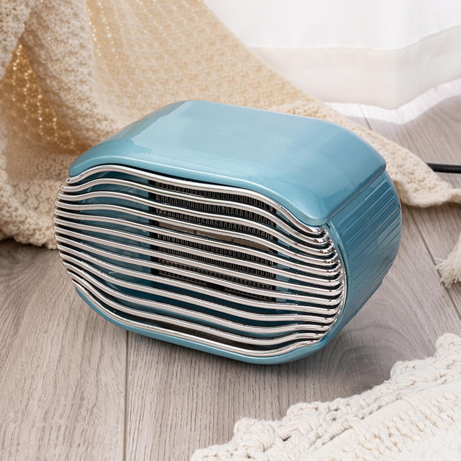 Electric Heater 800W 2 Modes Overheat Protection Heating Fan Thermostat