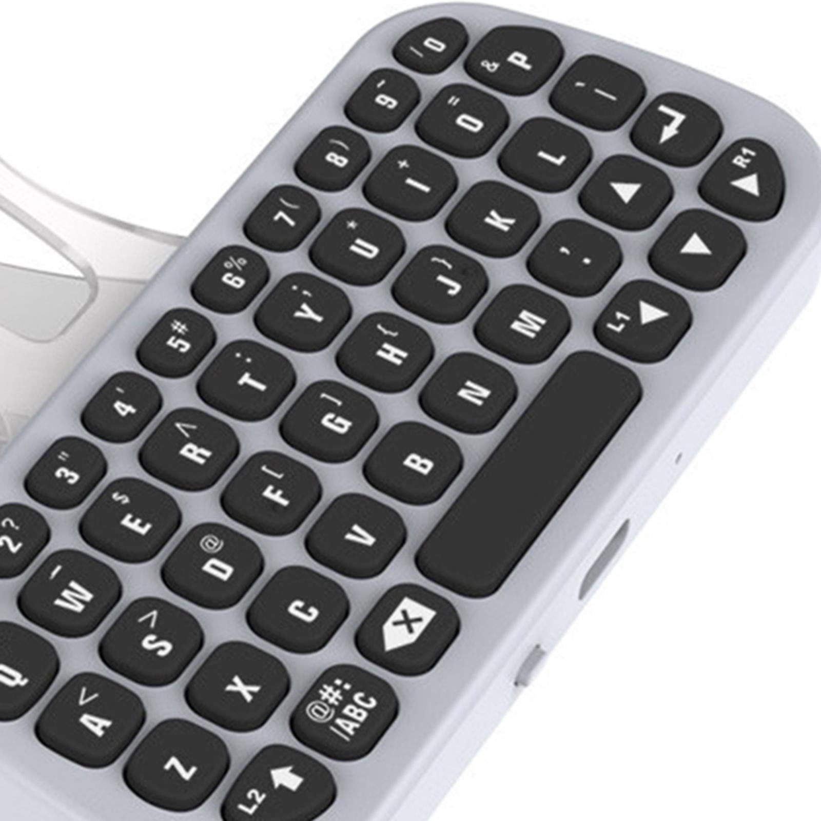 PS5 Controller Wireless Keyboard with Headset Audio Jack Gamer Digital