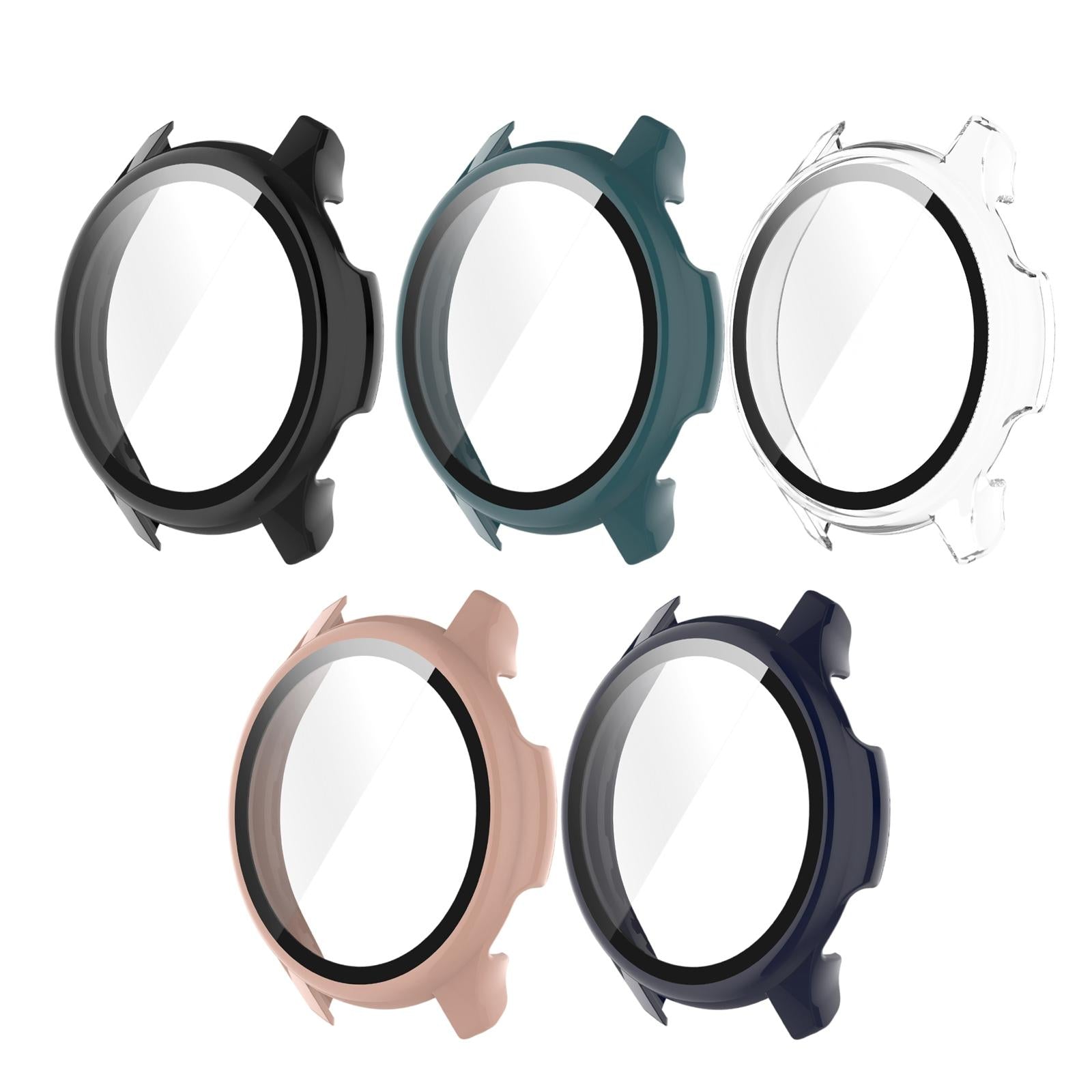 Bumper Case Cover W/ Screen Protector super-Thin PC for Watch T1 Black