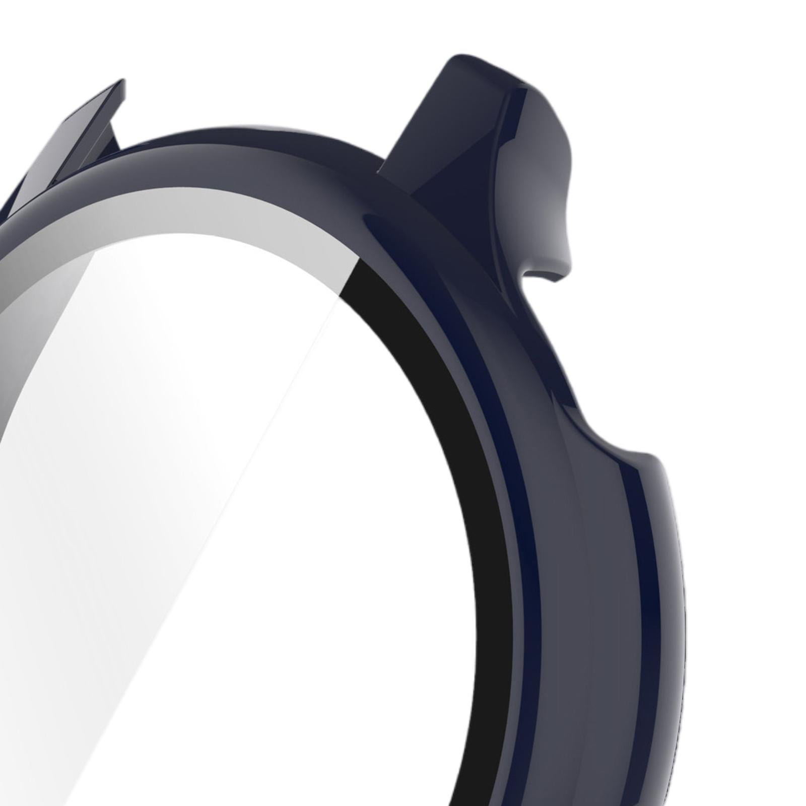 Bumper Case Cover W/ Screen Protector super-Thin PC for Watch T1 Blue