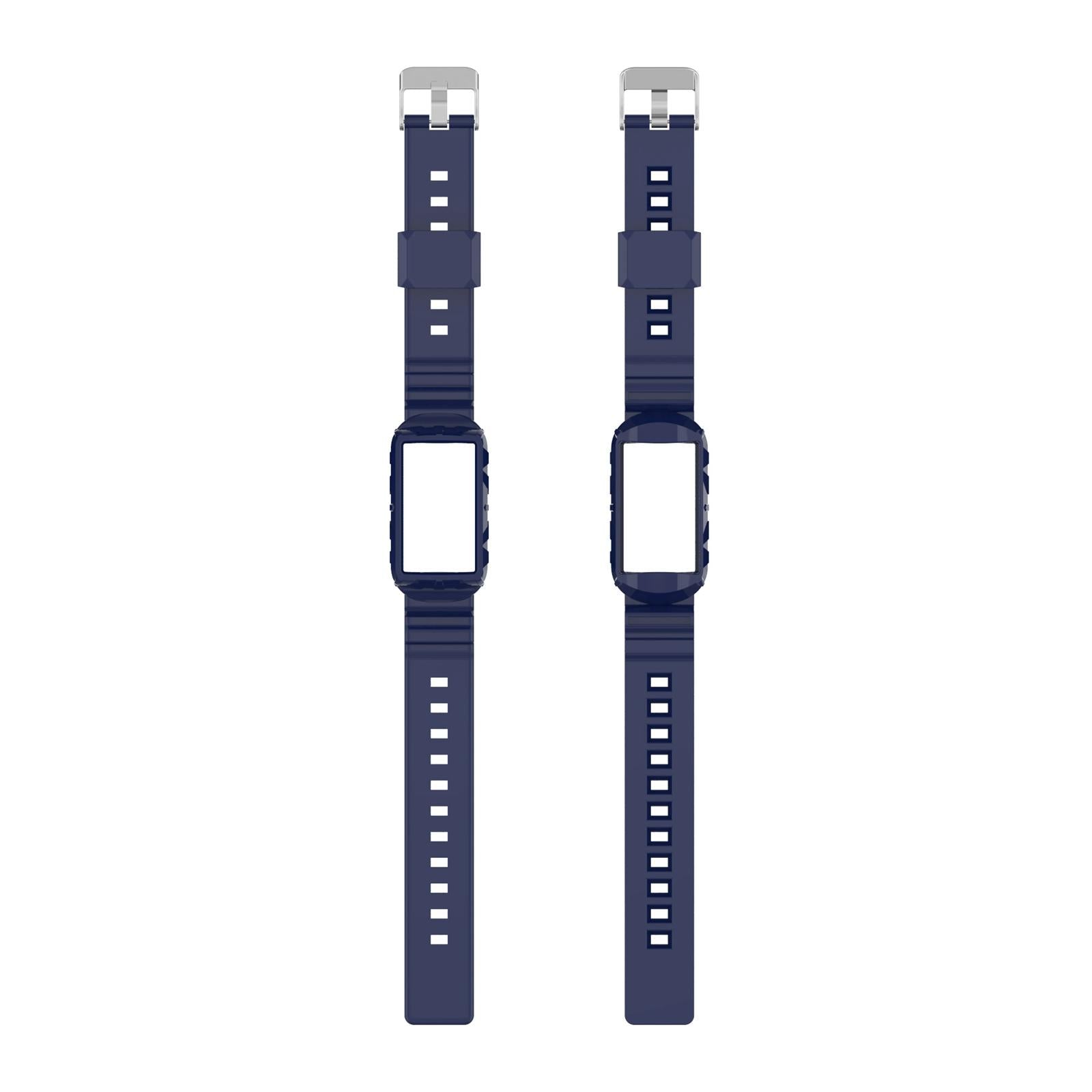 Silicone Wristband Comfortable for Charge5/4/4SE/3/3SE Smartwatches Blue