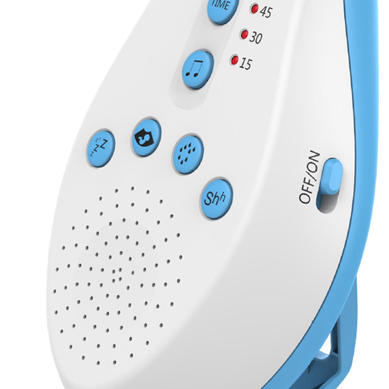 Babies Sleep Sound Machine Adjustable Volume USB Rechargeable Calming Sounds