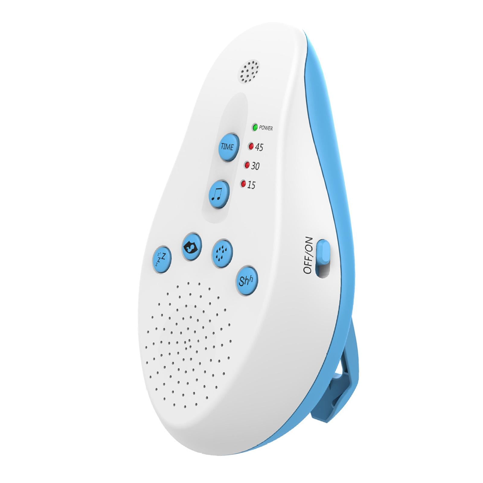 Babies Sleep Sound Machine Adjustable Volume USB Rechargeable Calming Sounds