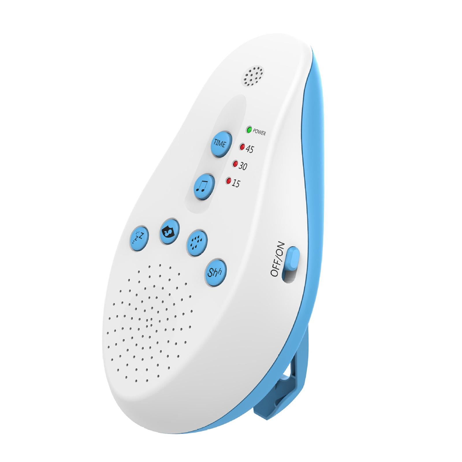 Babies Sleep Sound Machine Adjustable Volume USB Rechargeable Calming Sounds