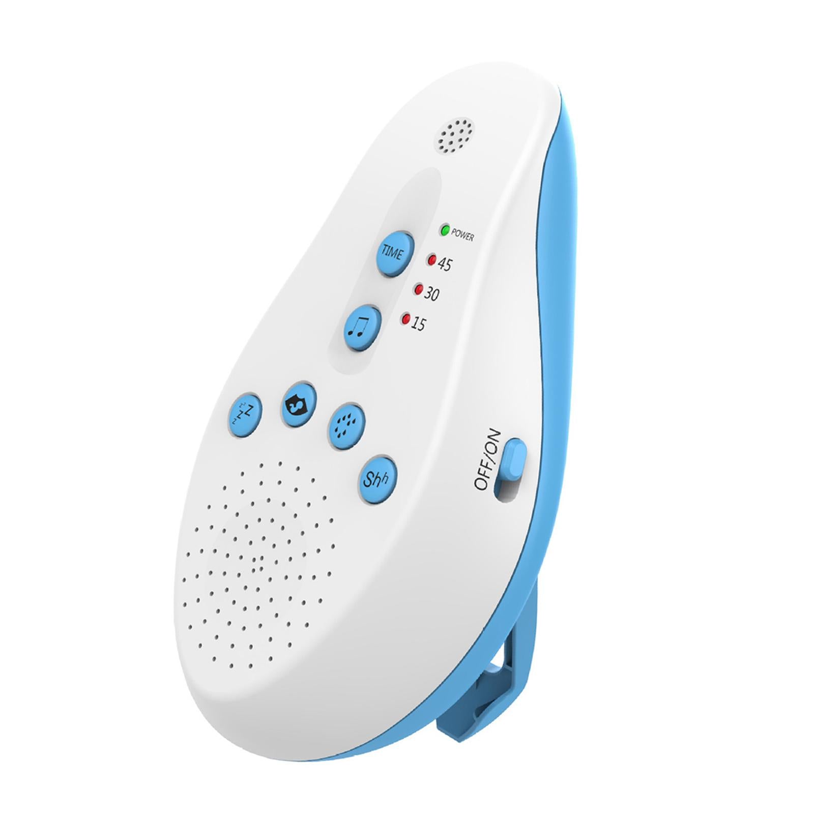 Babies Sleep Sound Machine Adjustable Volume USB Rechargeable Calming Sounds