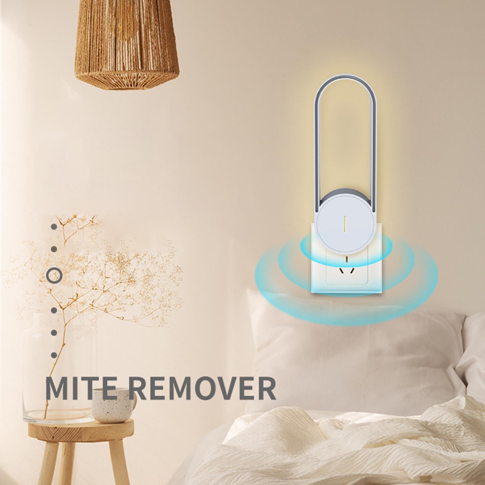 Ultrasonic Dust Mite Controller Safe to Humans and Pets 60-80 dB Black