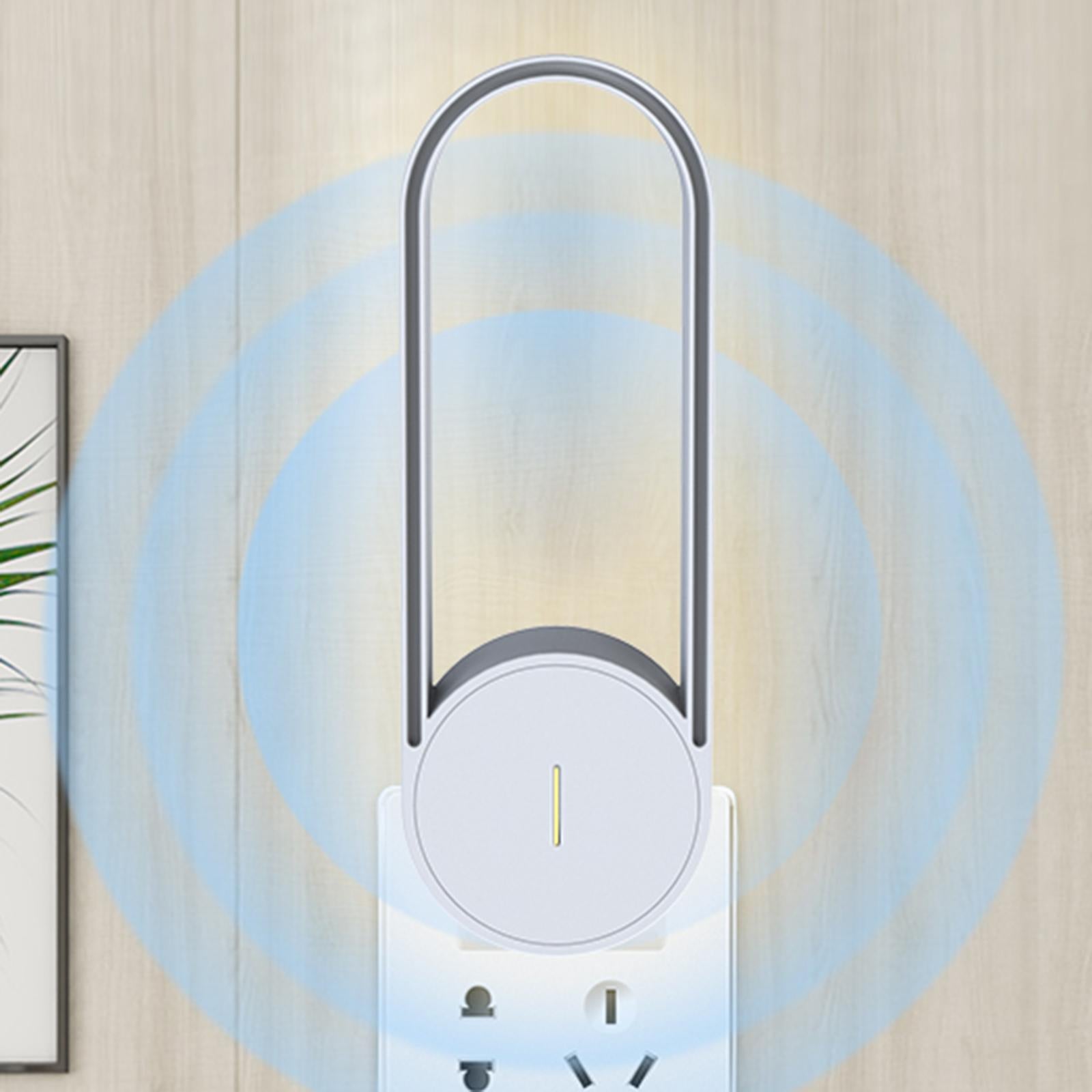 Ultrasonic Dust Mite Controller Safe to Humans and Pets 60-80 dB White