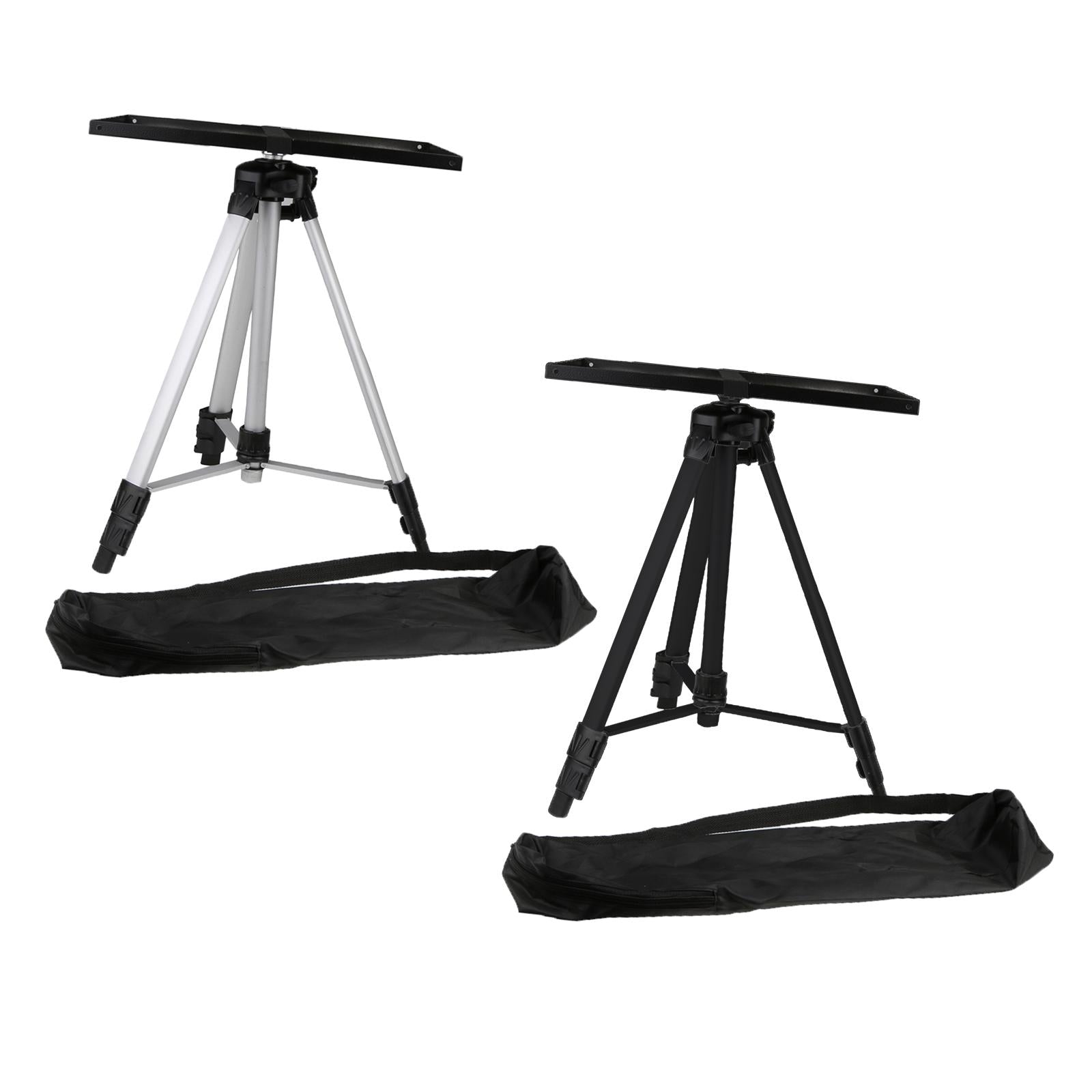Projector Tripod Stand, with Tray DJ Racks for WORKSTATION Studio Home 1.2M Black