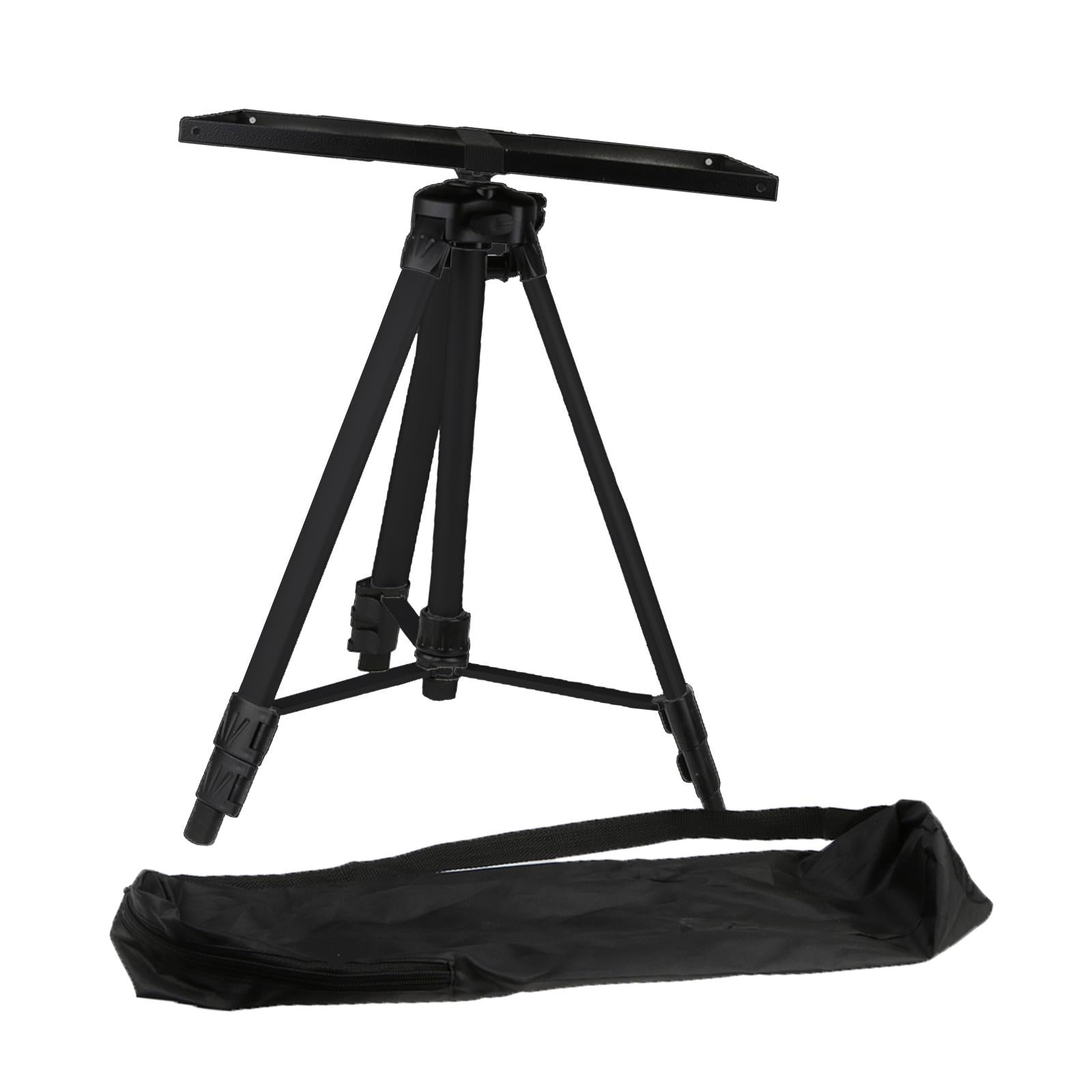 Projector Tripod Stand, with Tray DJ Racks for WORKSTATION Studio Home 1.2M Black