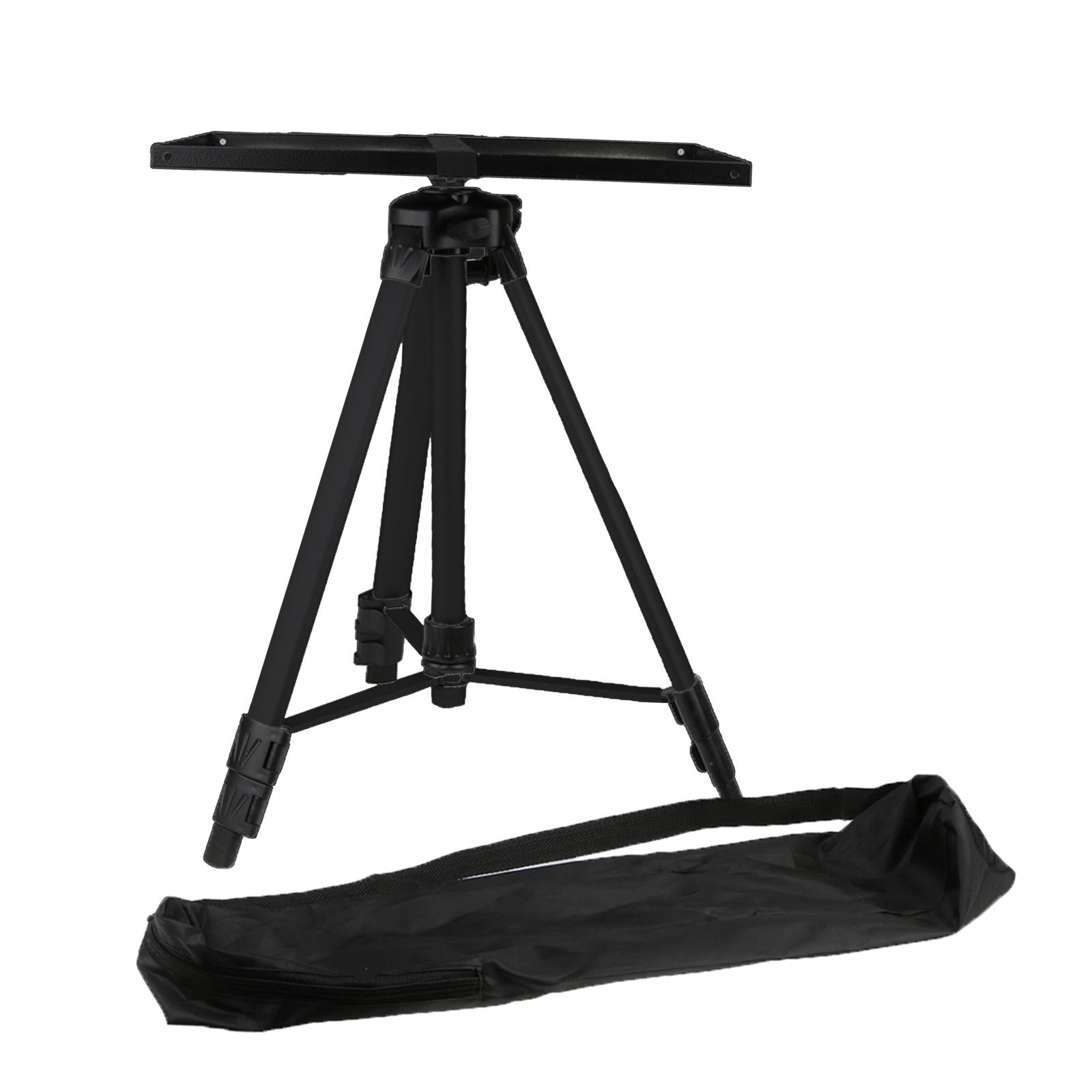 Projector Tripod Stand, with Tray DJ Racks for WORKSTATION Studio Home 1.2M Black