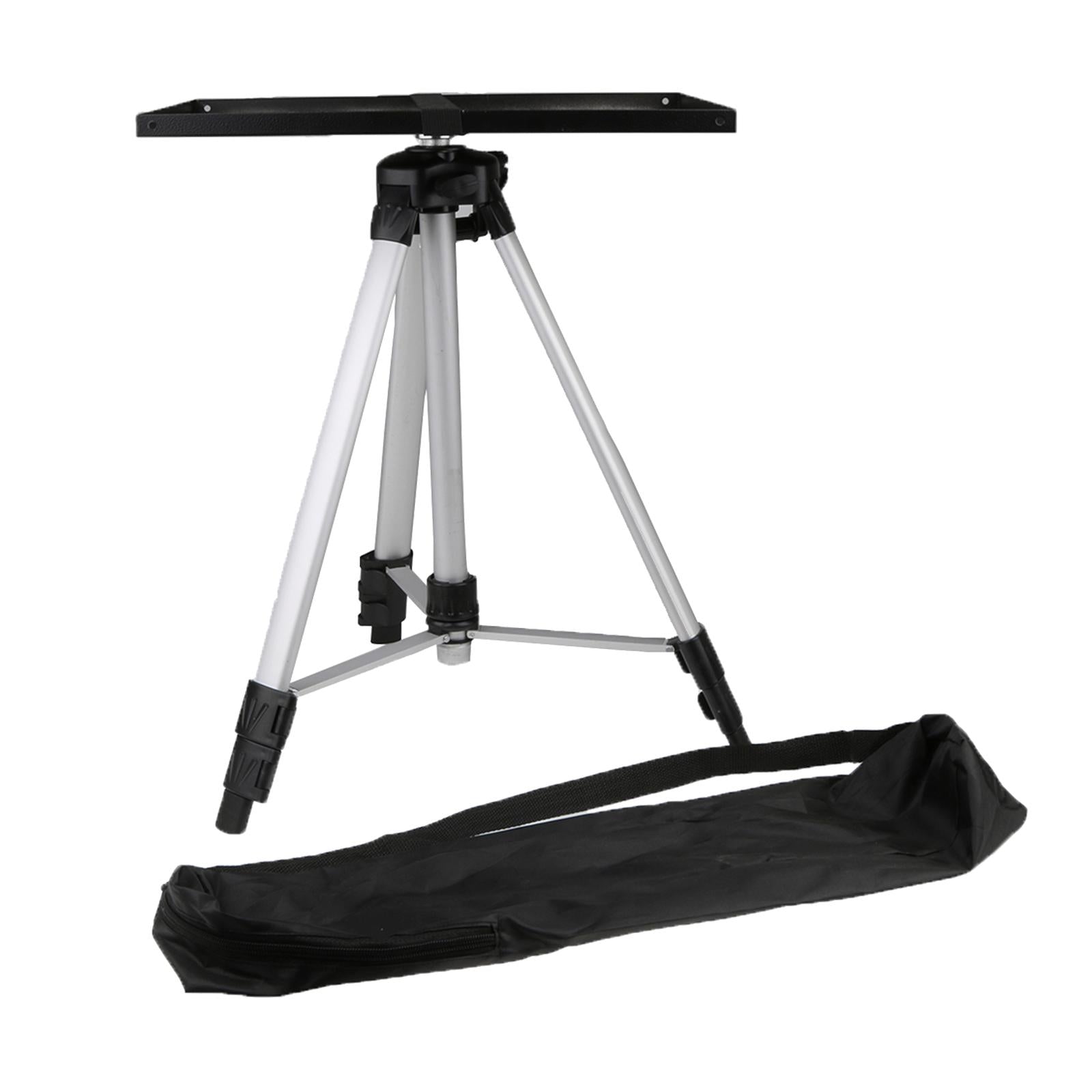 Projector Tripod Stand, with Tray DJ Racks for WORKSTATION Studio Home 1.15M Silver