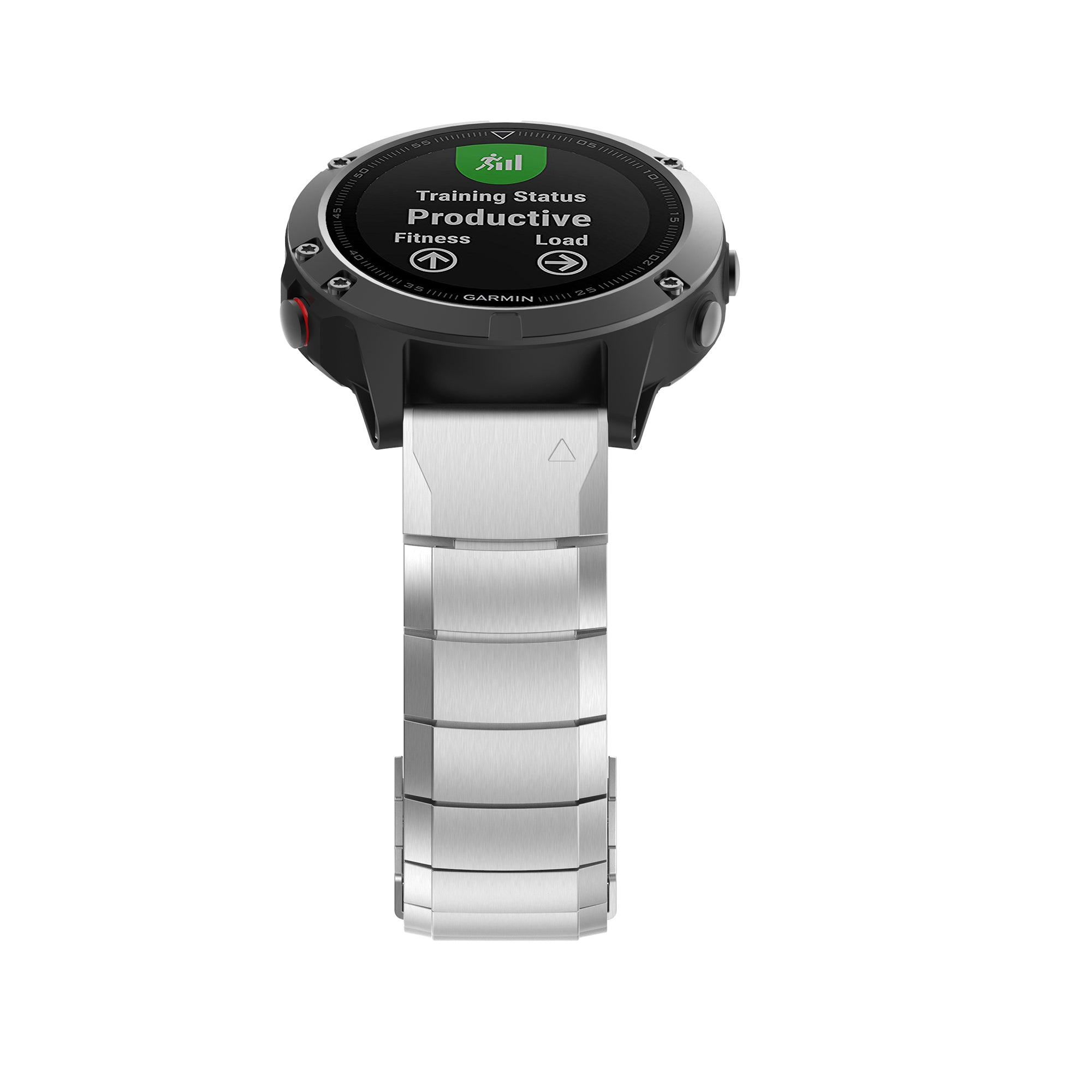 Stainless Steel Watch Band Wrist Strap for Garmin Fenix 6 - Silver - UNIQBUY