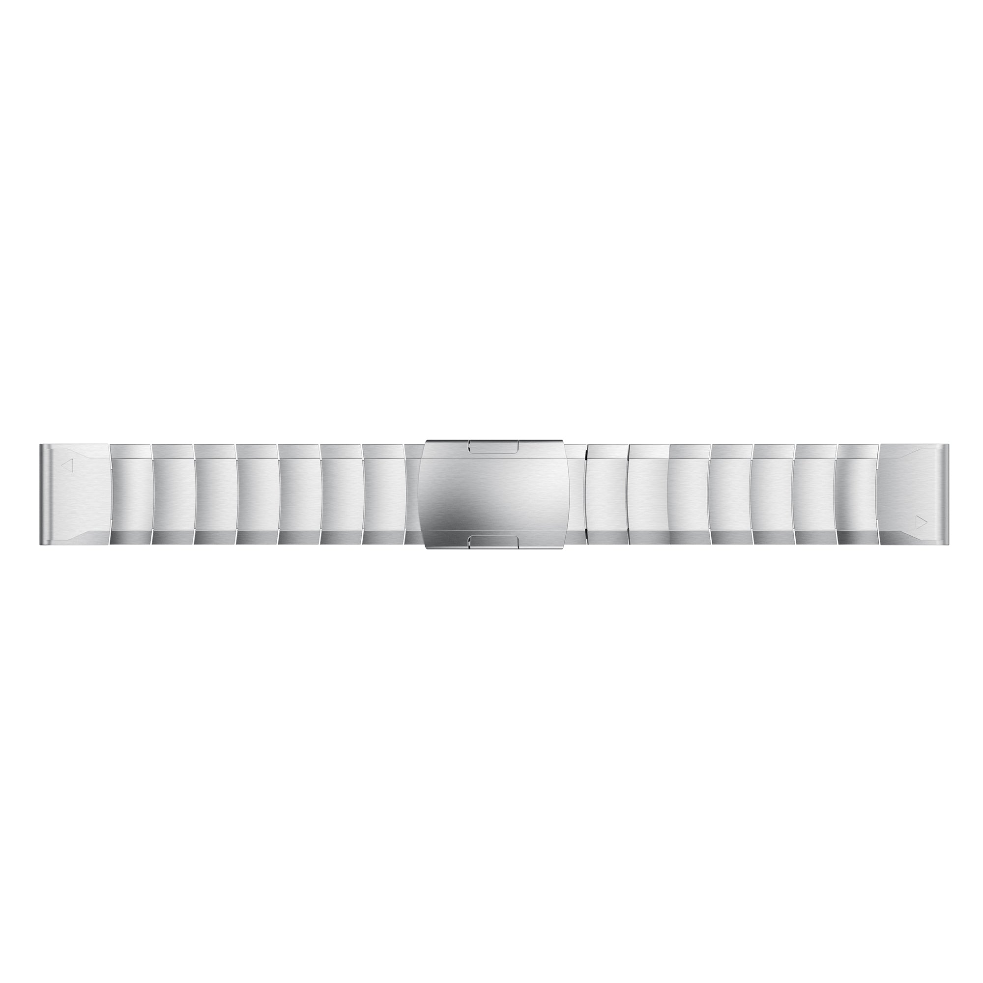 Stainless Steel Watch Band Wrist Strap for Garmin Fenix 6 - Silver - UNIQBUY