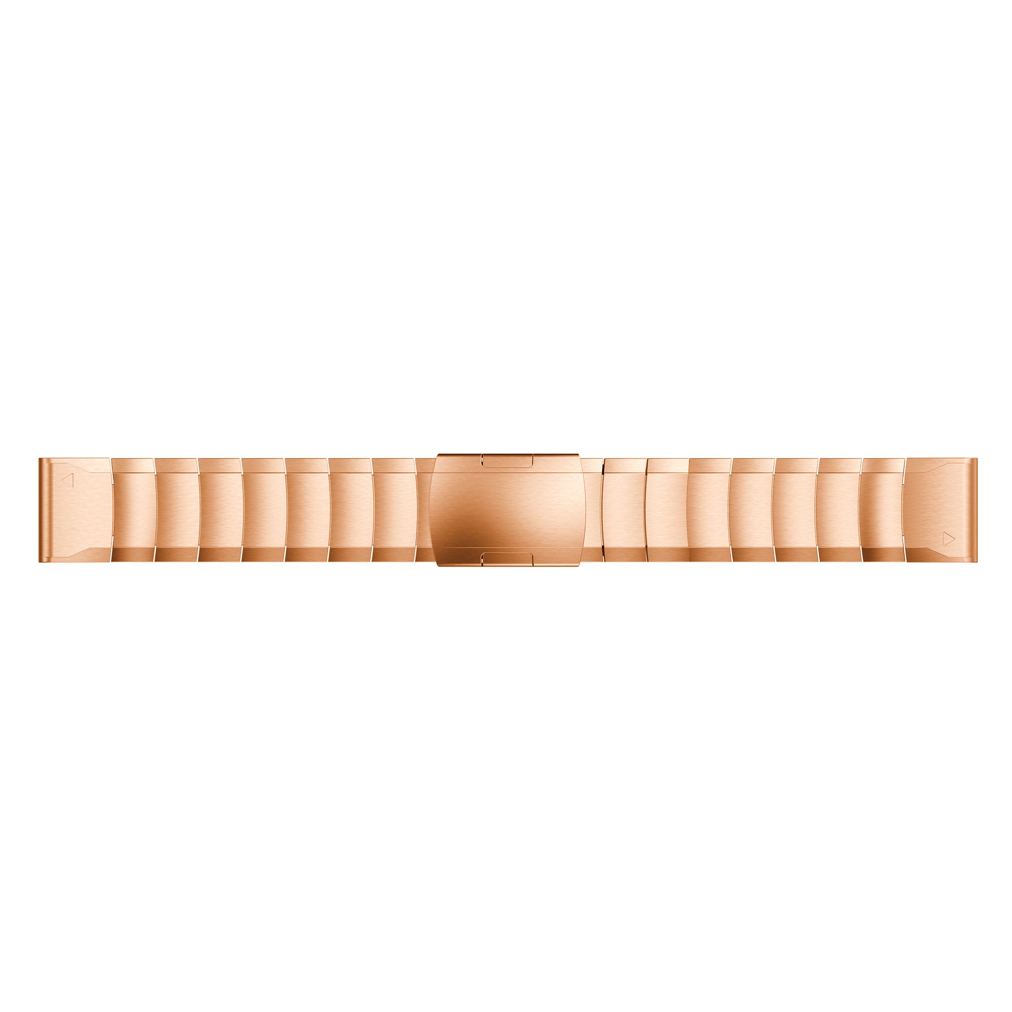 For Garmin Fenix 6S Stainless Steel Watch Band Replacement Wrist Strap with Butterfly Buckle - Rose Gold - UNIQBUY