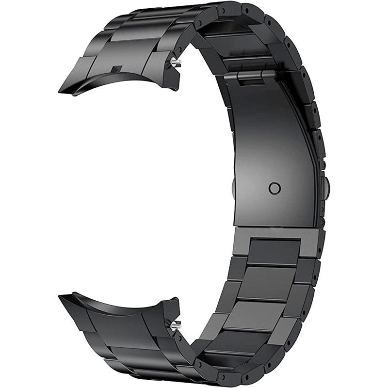 For Samsung Galaxy Watch6 40mm 44mm / Watch6 Classic 43mm 47mm / Watch 5 40mm 44mm / Watch4 40mm 44mm Watch Band Titanium Alloy Wrist Strap - Black - UNIQBUY