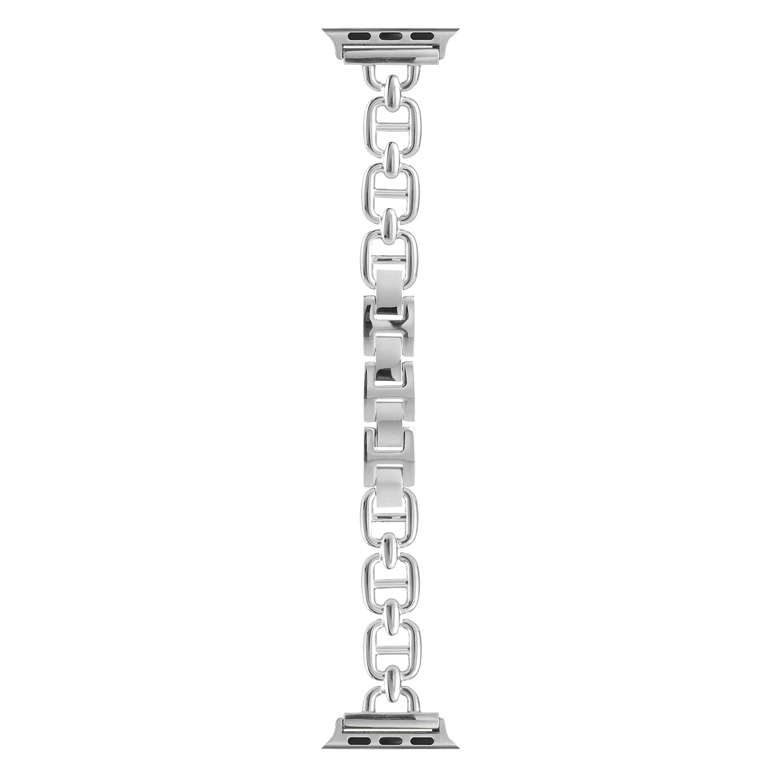 For Apple Watch Ultra 49mm / Series 8 / 7 45mm / 6 / 5 / 4 / SE / SE (2022) 44mm / 3 / 2 / 1 42mm Metal Bracelet Watch Strap Replacement Wrist Band - Silver - UNIQBUY