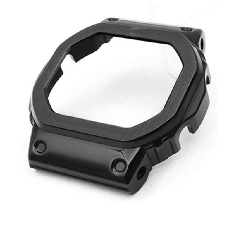 Metal Watch Protective Cover for Casio G-SHOCK GW-5000/5035/DW5600/GW-M5610 - Black