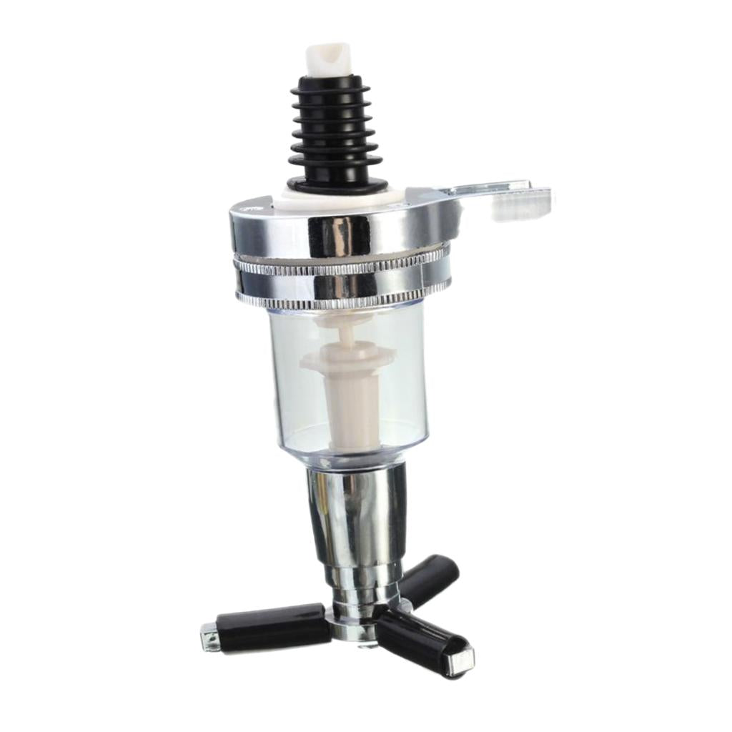 Bar Butler Wall Wine Alcohol Liquor Beer Dispenser Bottle 45ml Chroma+Silver