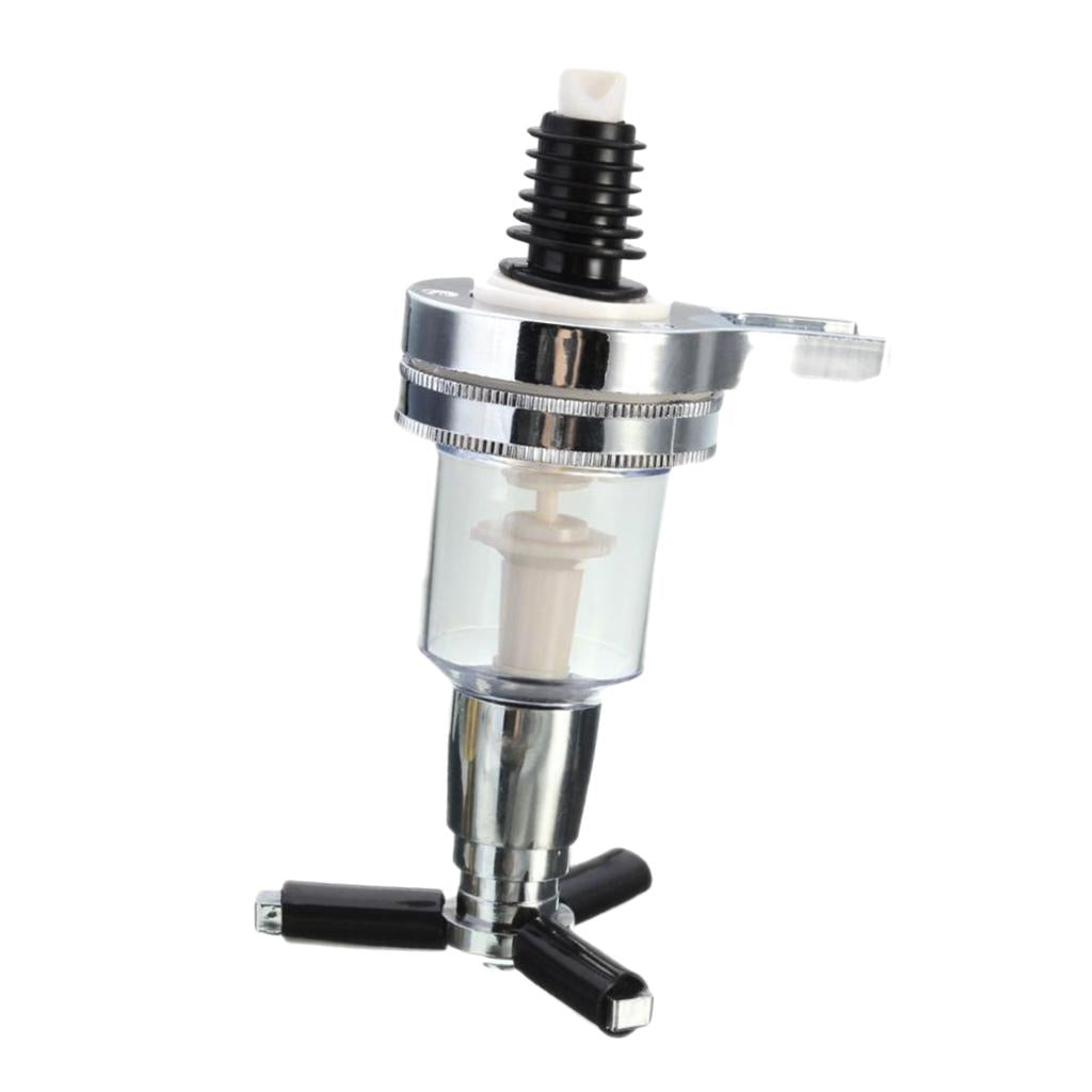 Bar Butler Wall Wine Alcohol Liquor Beer Dispenser Bottle 45ml Chroma+Silver
