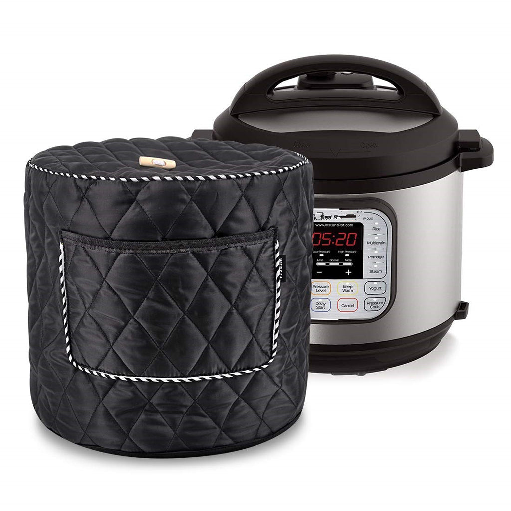 Appliance Cover for and Electric Pressure Cooker 8QT Black