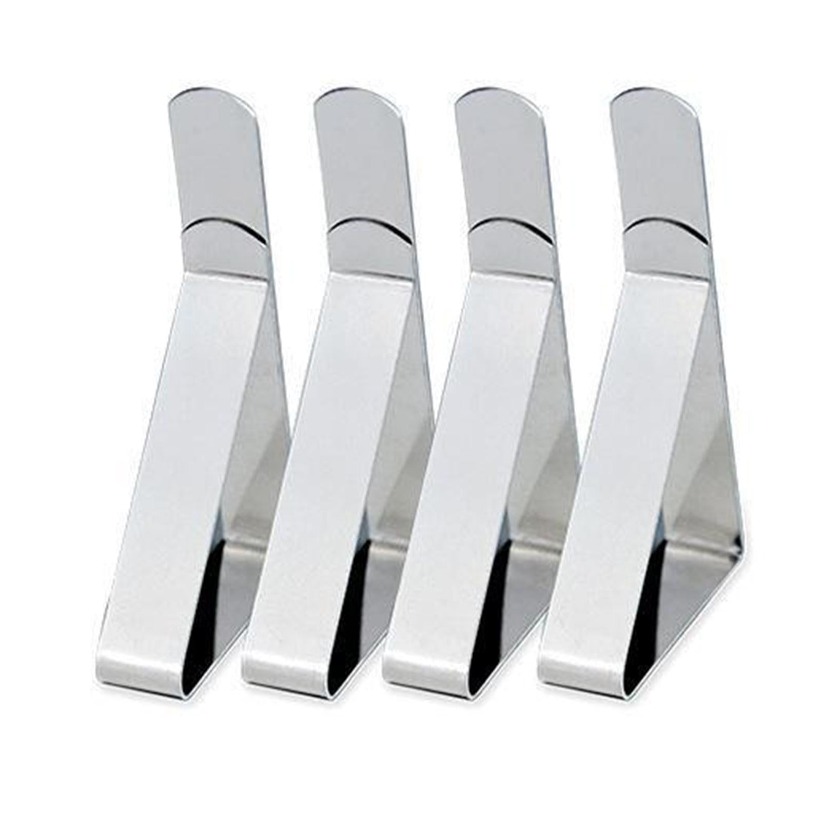 Tablecloth Clips 12pcs Picnic Table Clips Stainless Steel Table Cloth Clamp