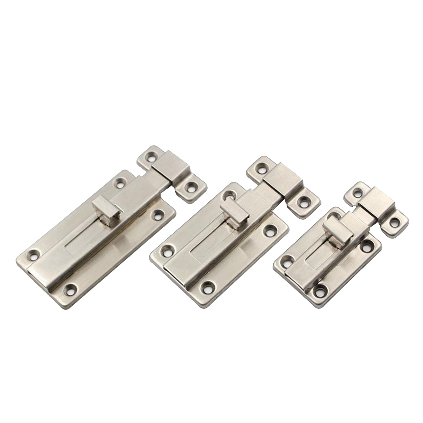 Heavy Duty Door Security Slide Latch Lock with Screws 2inch