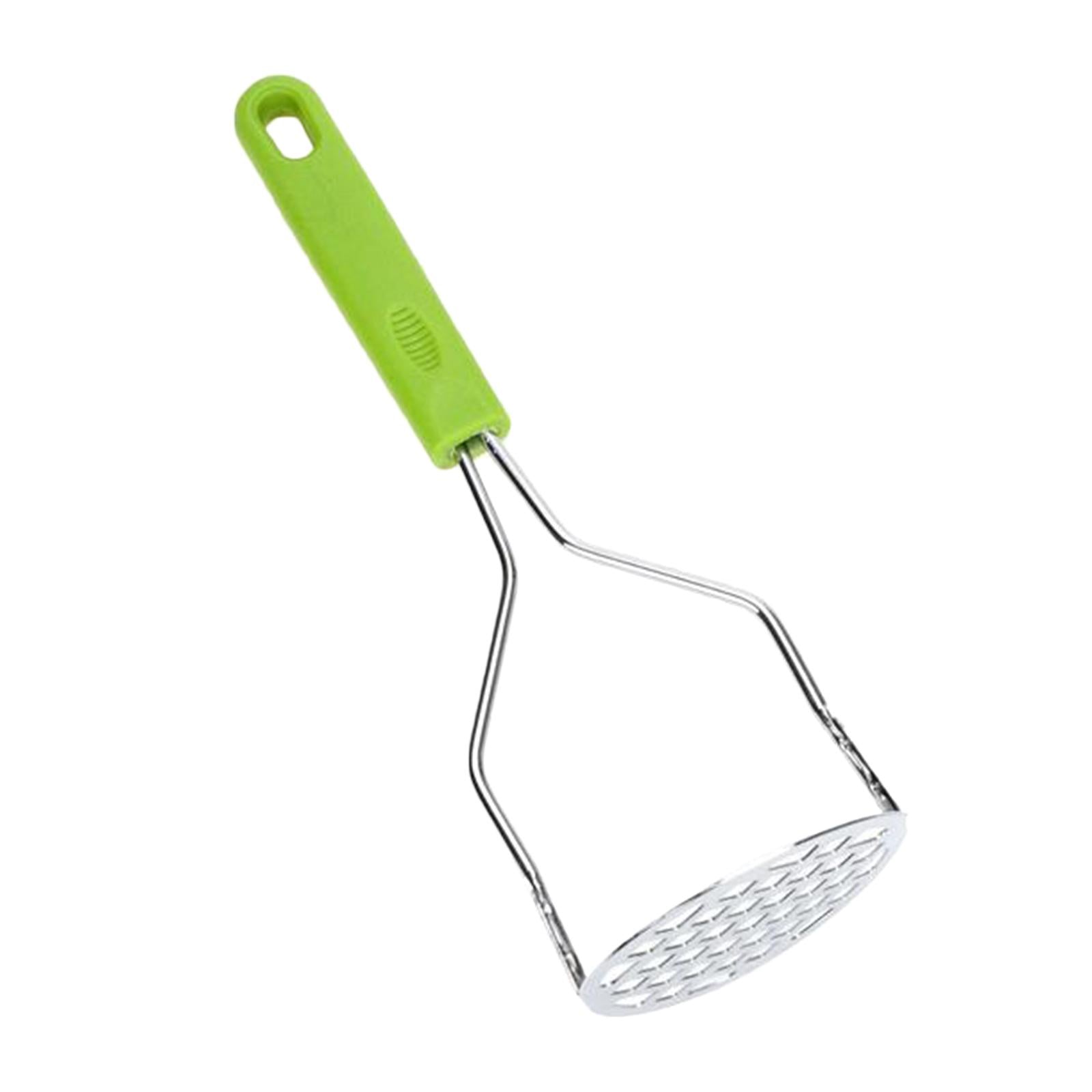 Potato Masher Stainless Steel for Tomato Vegetable Hand-Mashed Green
